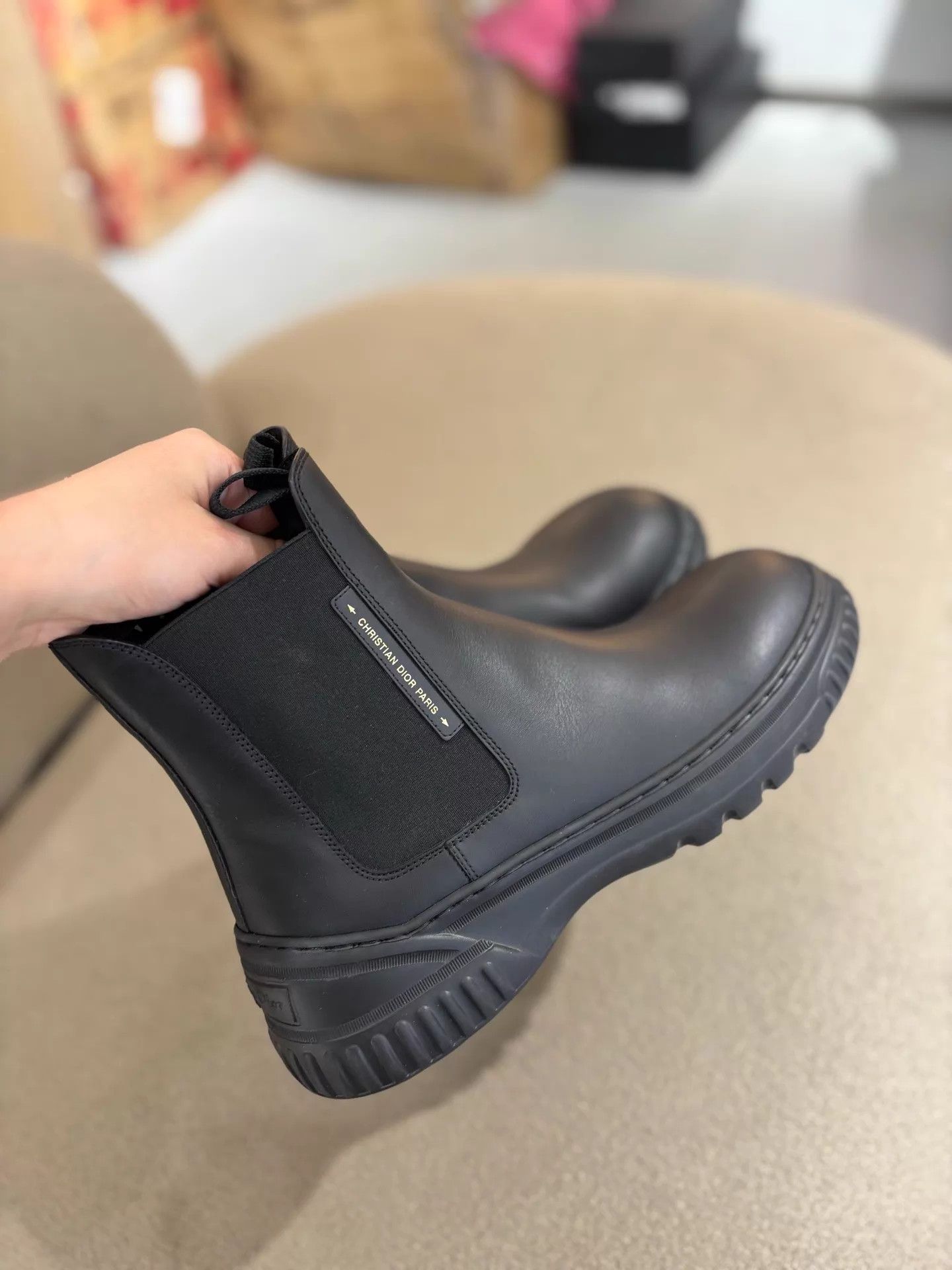 Dior Dior New lightweight leather mid-calf boots Near New 39 Size US 8.5 / IT 38.5 - 4 Thumbnail