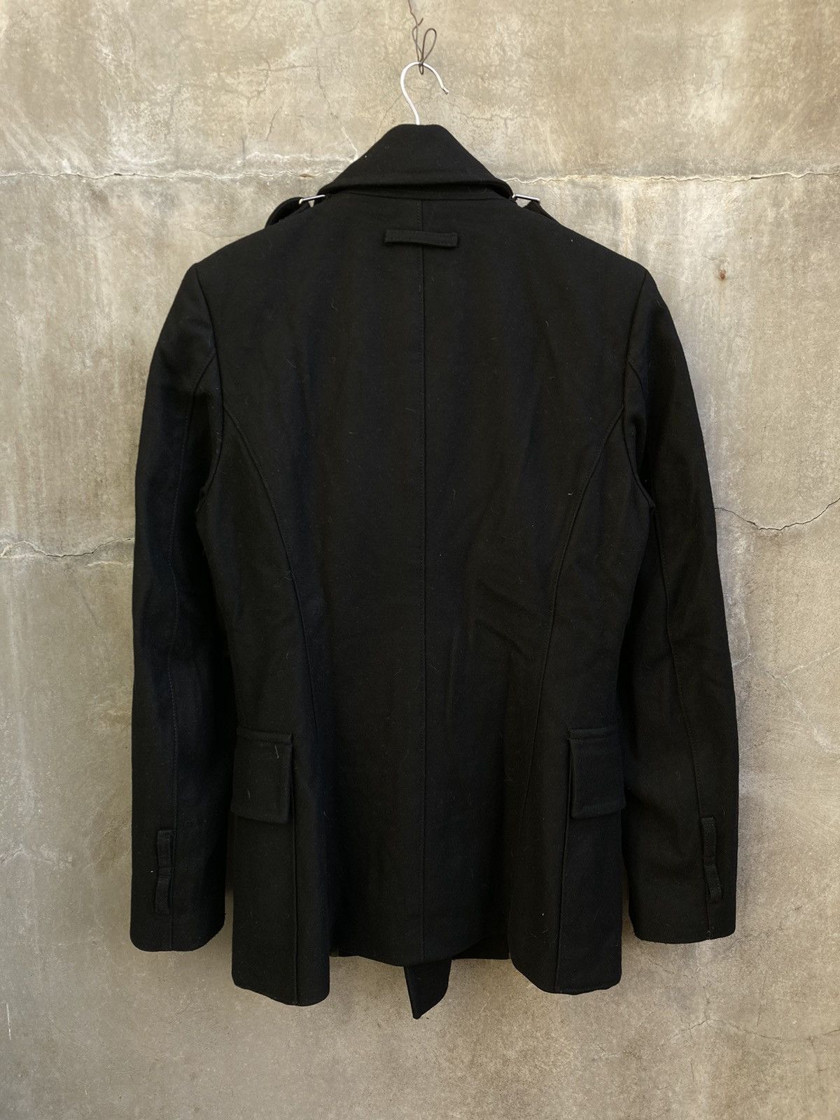 Jean Paul Gaultier Double Breasted Wool Pea Coat Size US S / EU 44-46 / 1 - 5 Thumbnail