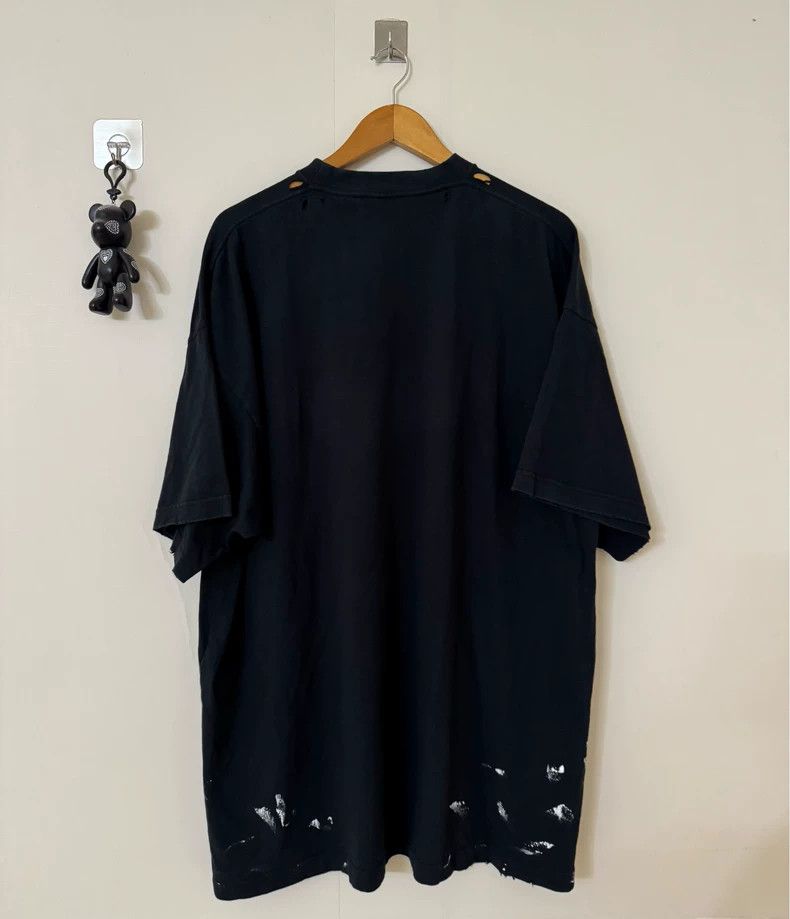 Balenciaga Balenciaga Black Flame Short Sleeve Size US L / EU 52-54 / 3 - 4 Thumbnail