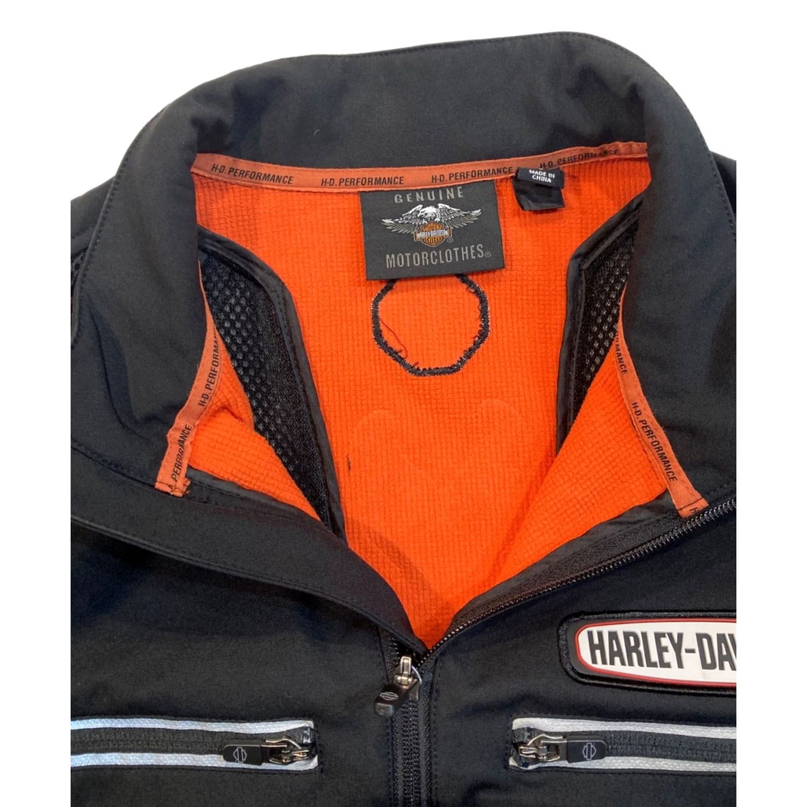Harley Davidson HARLEY-DAVIDSON Jacket Zip-up Black Men L Shirt/ Jacket Size US L / EU 52-54 / 3 - 3 Thumbnail