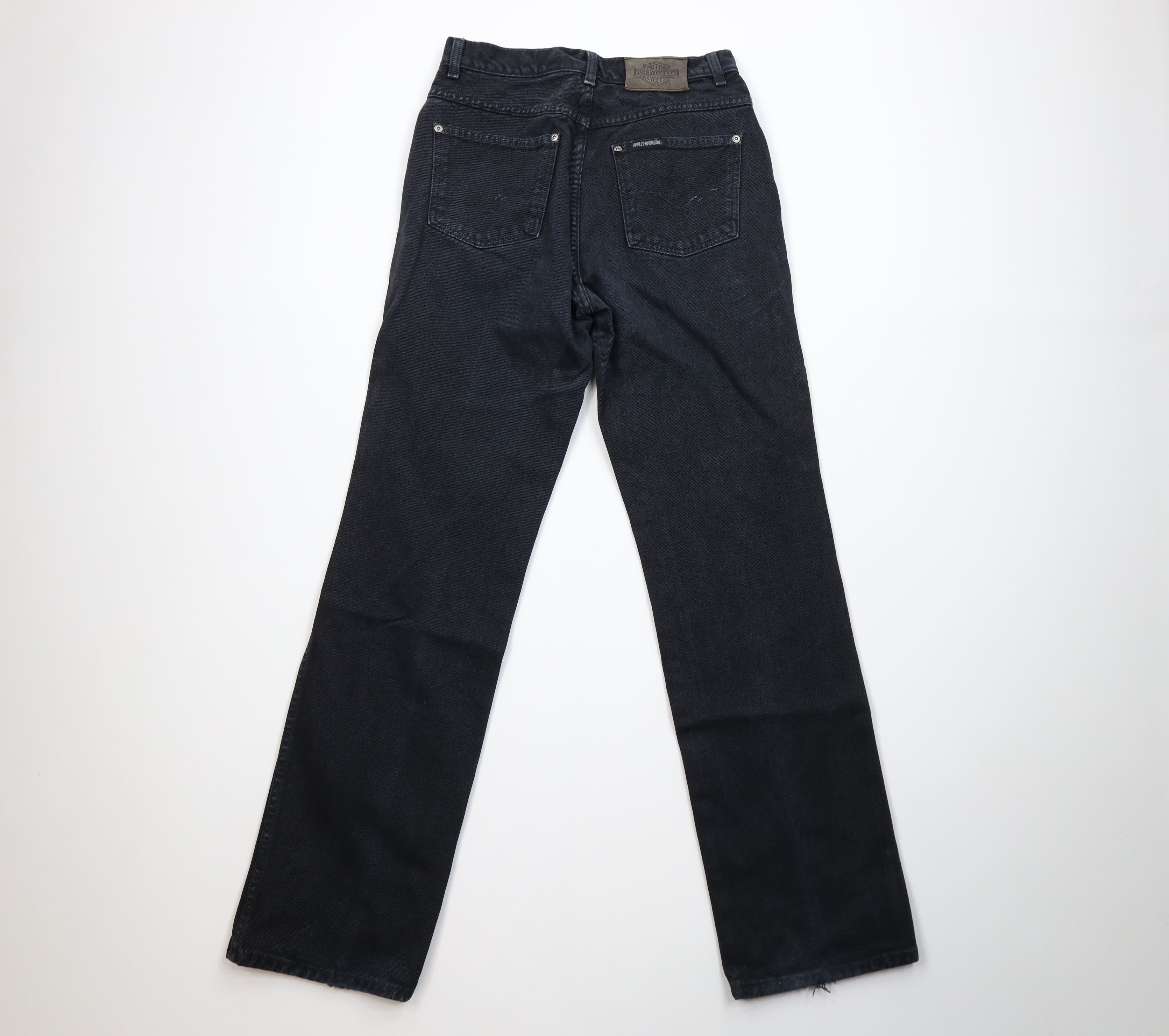 Harley Davidson Vintage 90s Harley Davidson Straight Leg Denim Jeans USA Size 30" / US 8 / IT 44 - 10 Thumbnail