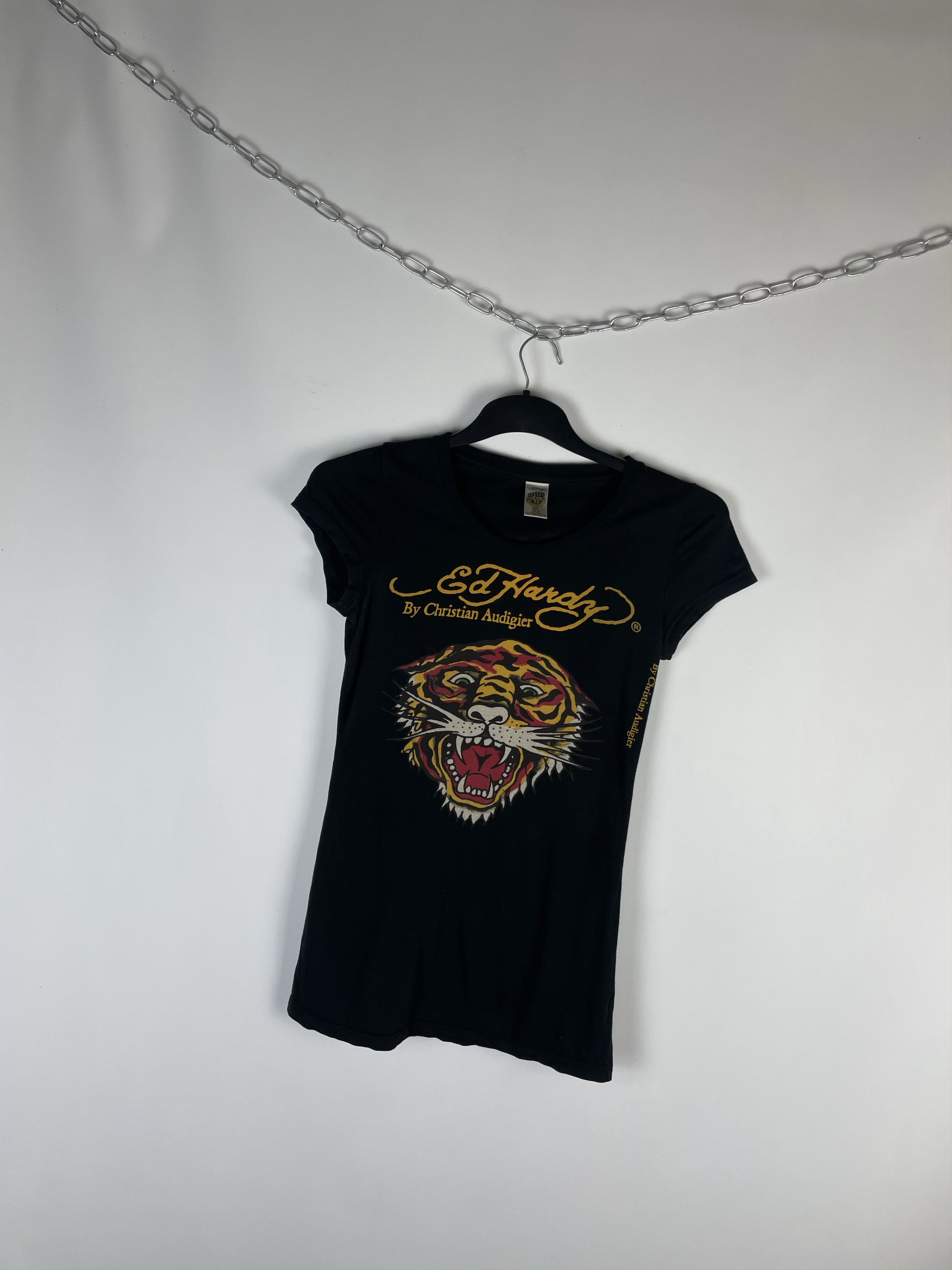 Christian Audigier Vintage Y2K Ed Hardy Tee Size XS / US 0-2 / IT 36-38 - 2 Thumbnail