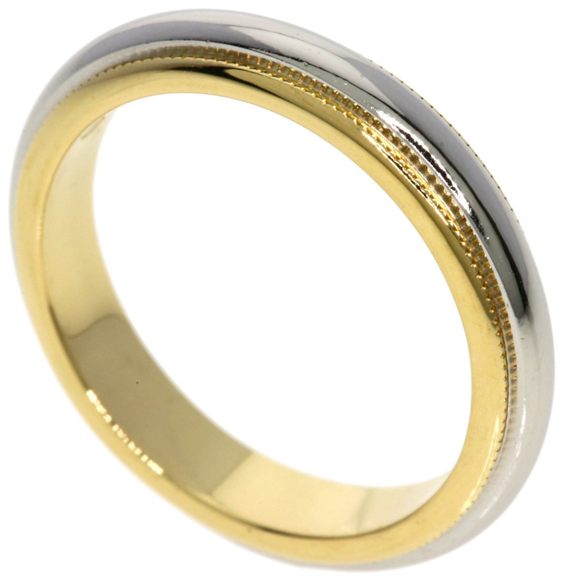 Tiffany & Co. Tiffany & Co. Milgrain Ring, Platinum PT950/18K Yellow Gold, Women's. Size ONE SIZE - 1 Thumbnail