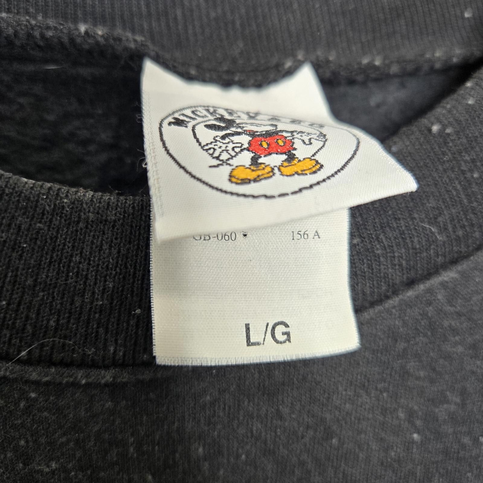 Disney Vintage Mickey Mouse Sweatshirt Size US L / EU 52-54 / 3 - 3 Thumbnail