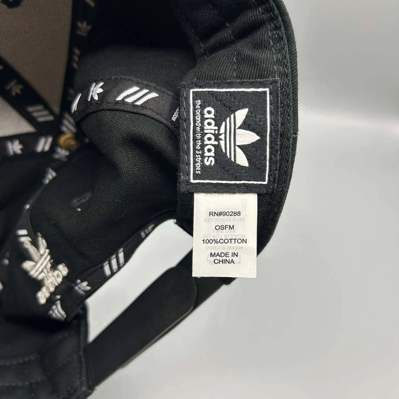 Adidas Adidas Originals Hat Men Embroidered Snap Back Cotton Size ONE SIZE - 6 Thumbnail