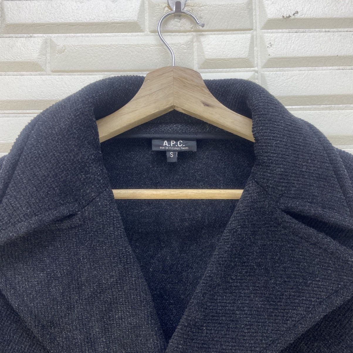 A.P.C. Vintage A.P.C Wool Heavy Jacket Size US S / EU 44-46 / 1 - 6 Thumbnail