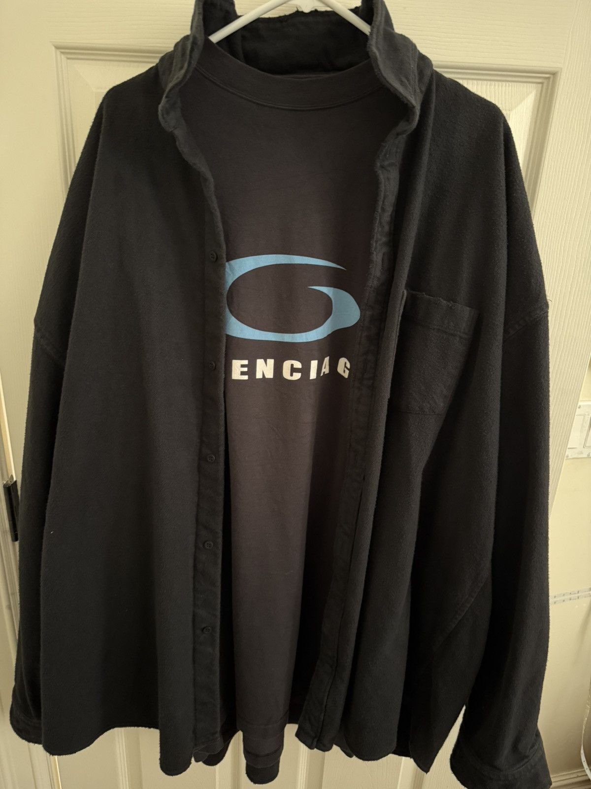 Balenciaga Loop Sports Icon Layered Shirt