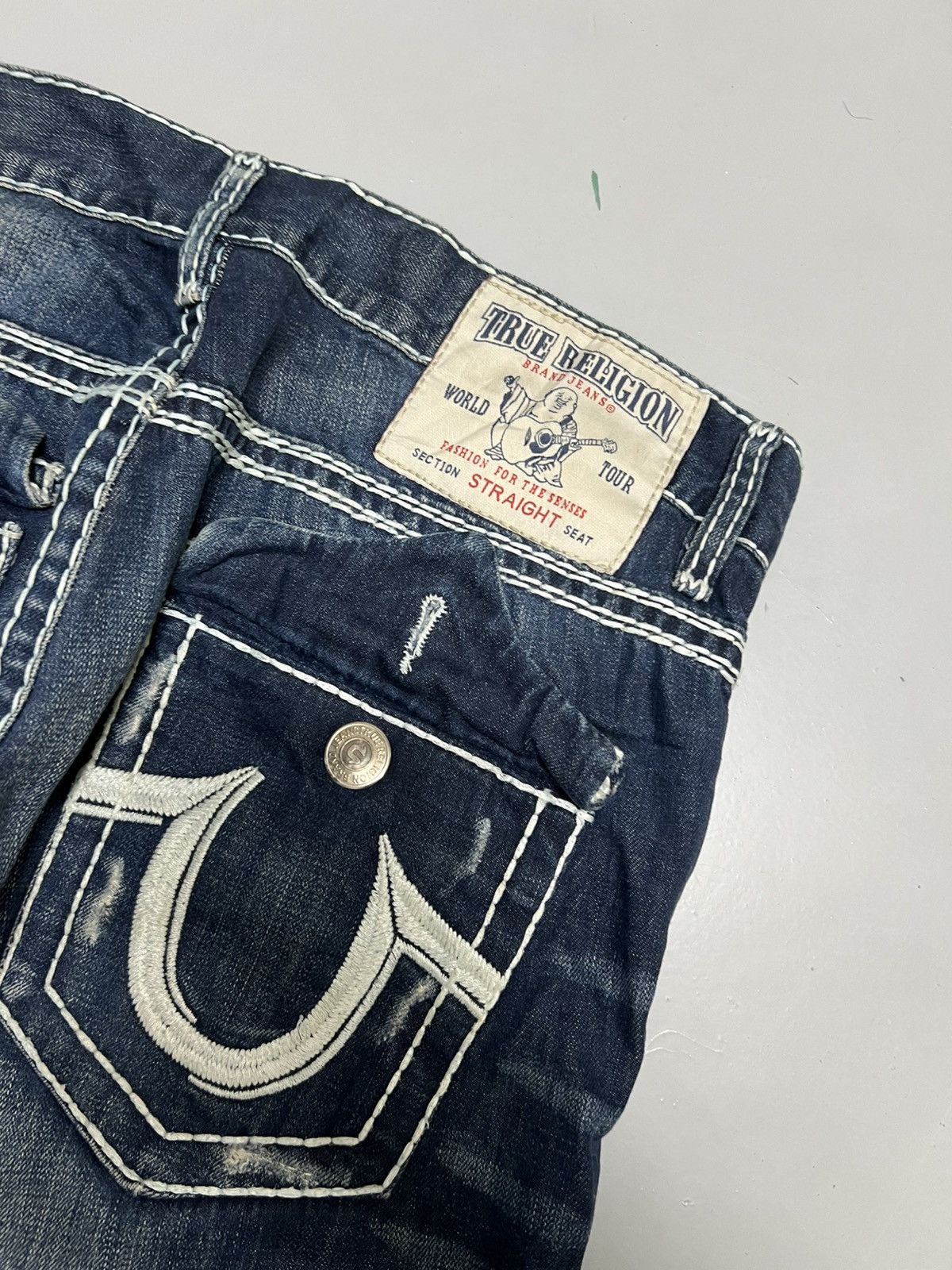 True Religion Vintage true religion double stitch denim Size US 38 / EU 54 - 4 Thumbnail