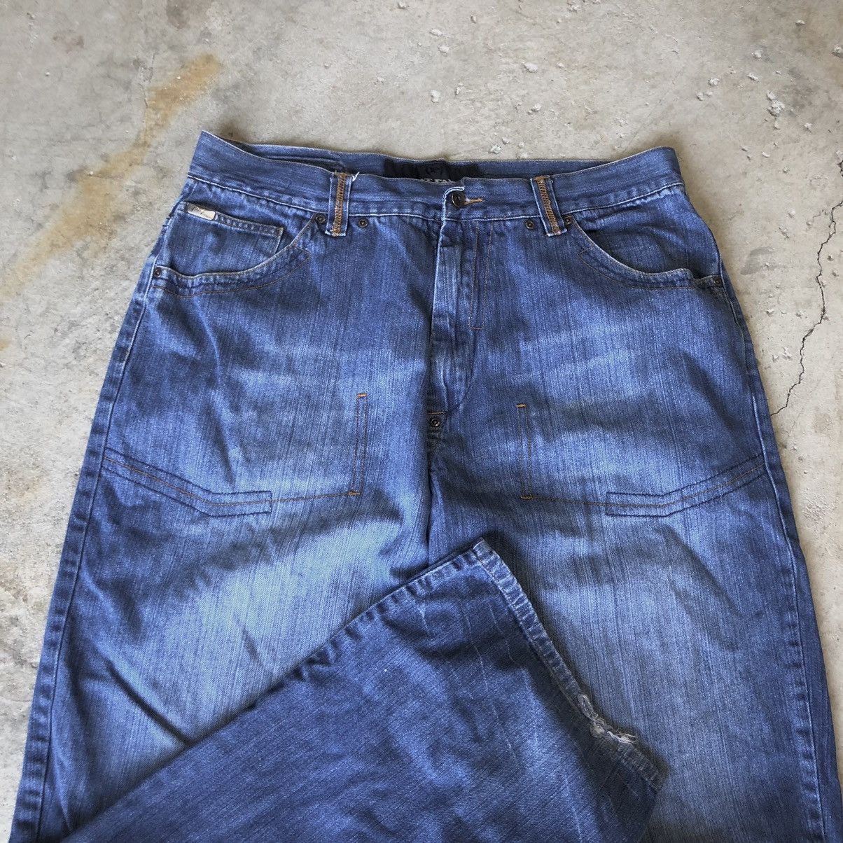 JNCO × Phat Farm × Vintage Crazy Vintage Y2K Super Baggy JNCO Style Phat Farm Jeans Size US 38 / EU 54 - 4 Thumbnail