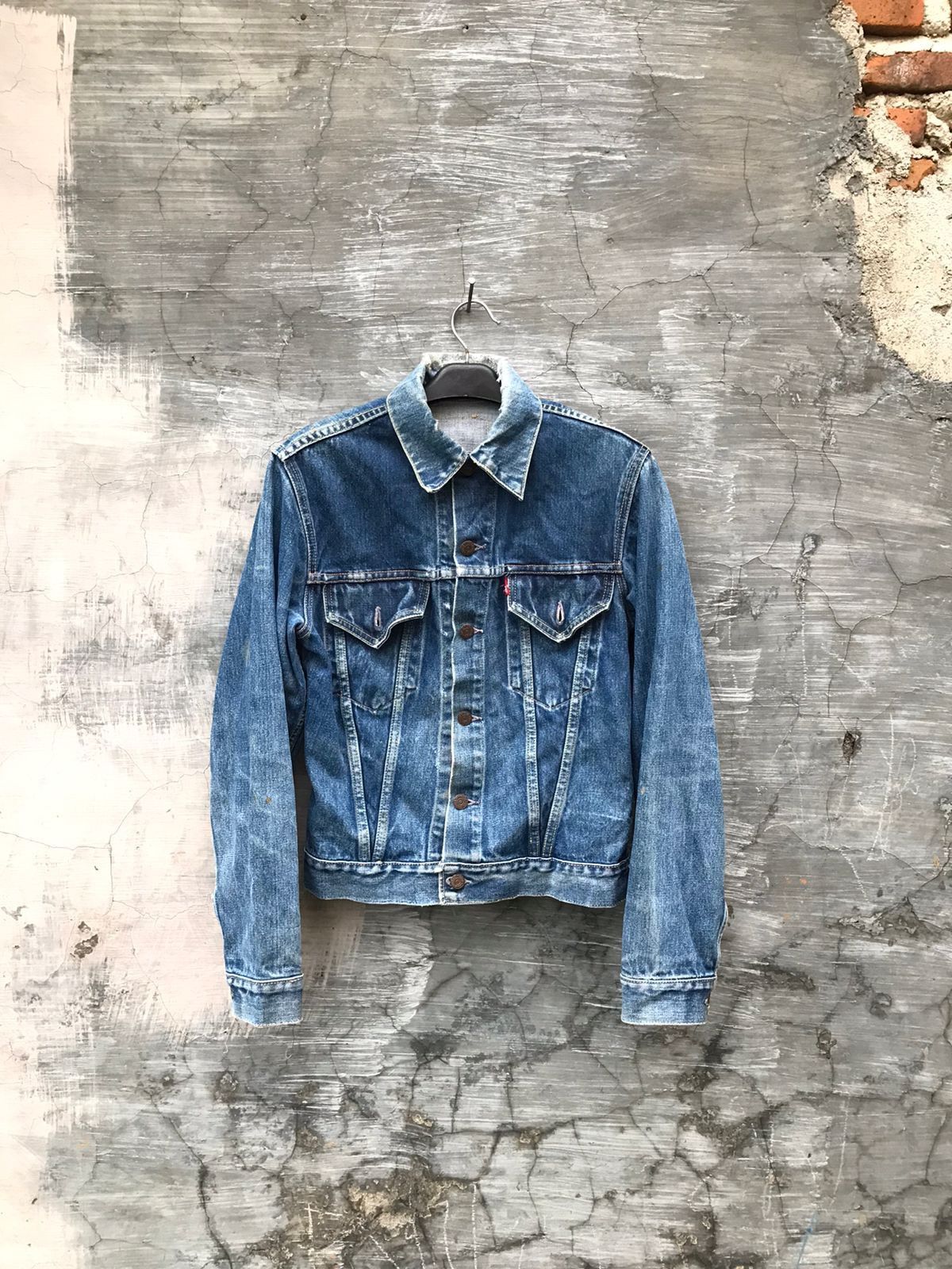 image of Levis x Levis Vintage Clothing Vintage Levi's 557 60's Button D in Navy Denim, Men's (Size Medium)