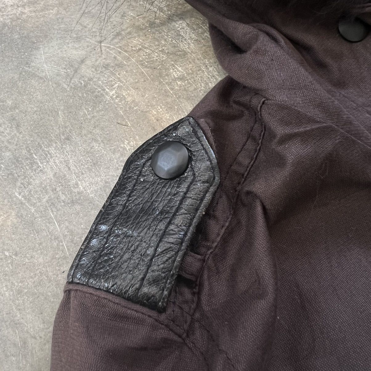 14th Addiction 2000s NCFM Reilabo 14th Style Leather fur Parka jacket Size US M / EU 48-50 / 2 - 3 Thumbnail