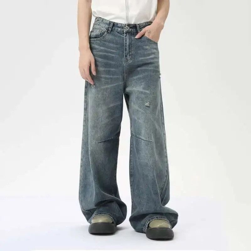 Denime × Jean Casual American Style Denim Size US 32 / EU 48 - 2 Thumbnail
