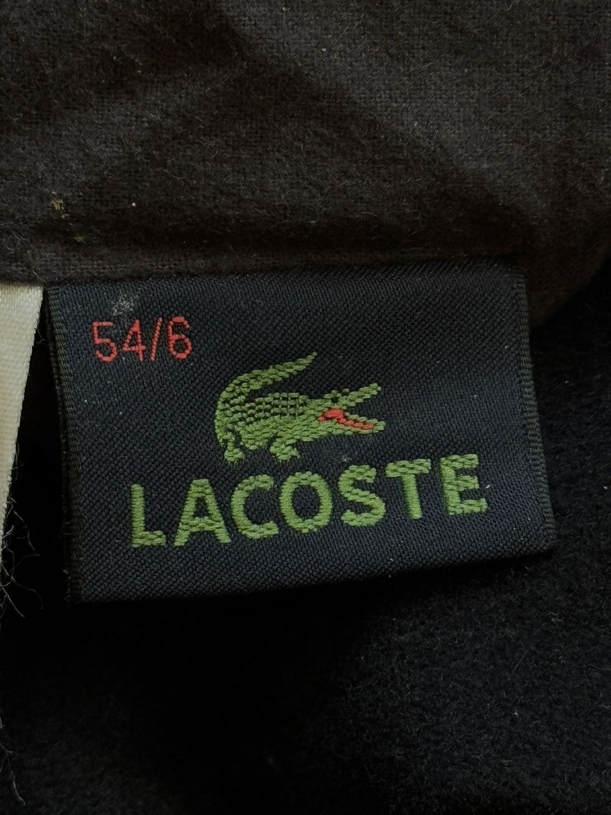 Lacoste × Vintage 🐊 Lacoste 1990s vintage reversible wool / nylon jacket Size US L / EU 52-54 / 3 - 9 Thumbnail