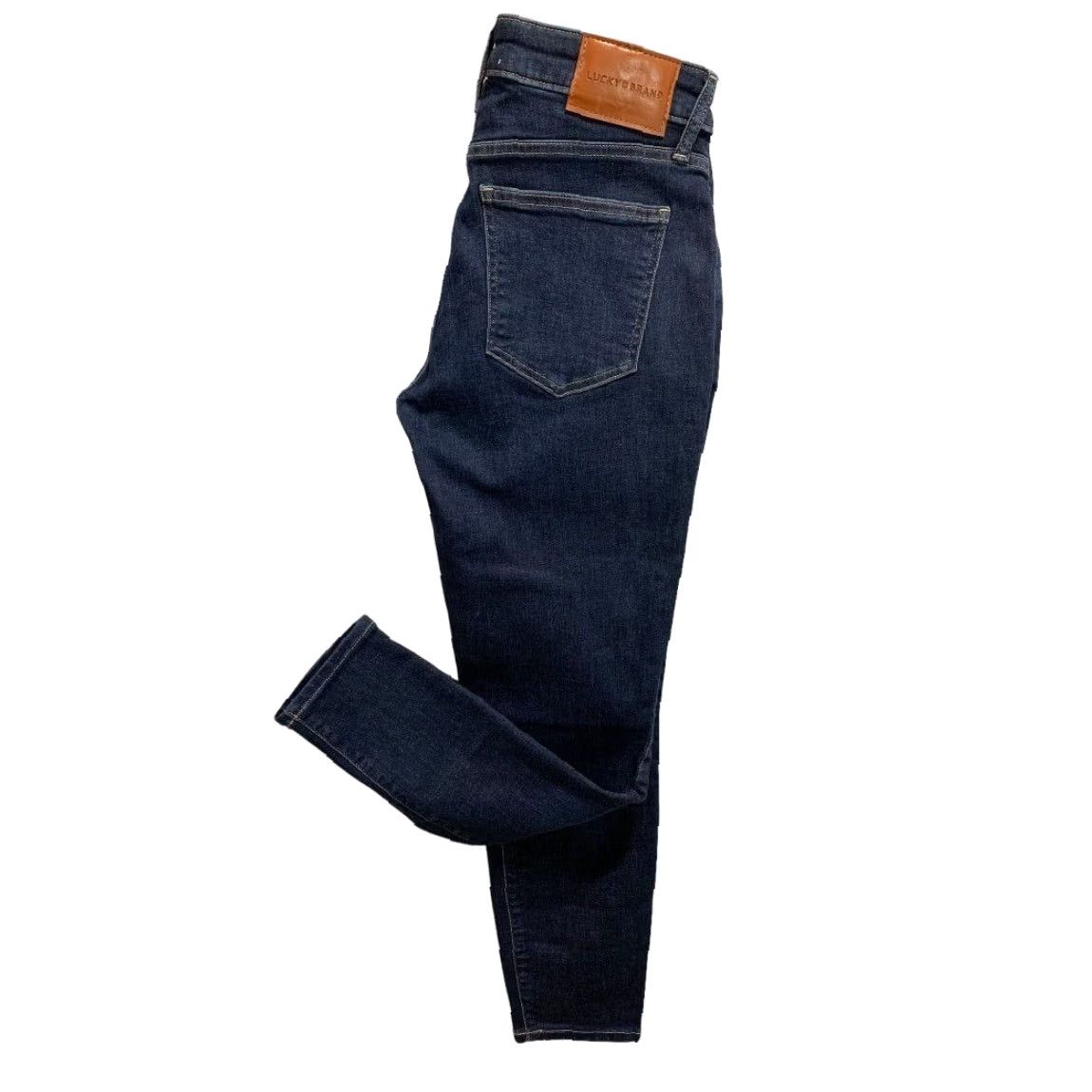 Lucky Brand Lucky Brand Womens Lolita Skinny Jeans Denim Size 8 Blue Size 30" / US 8 / IT 44 - 2 Thumbnail