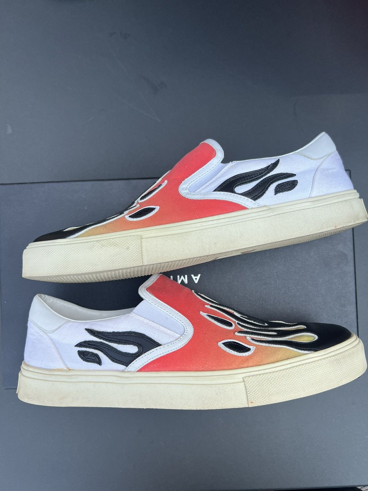 Amiri Amiri flame slip-on Size US 10 / EU 43 - 1 Thumbnail