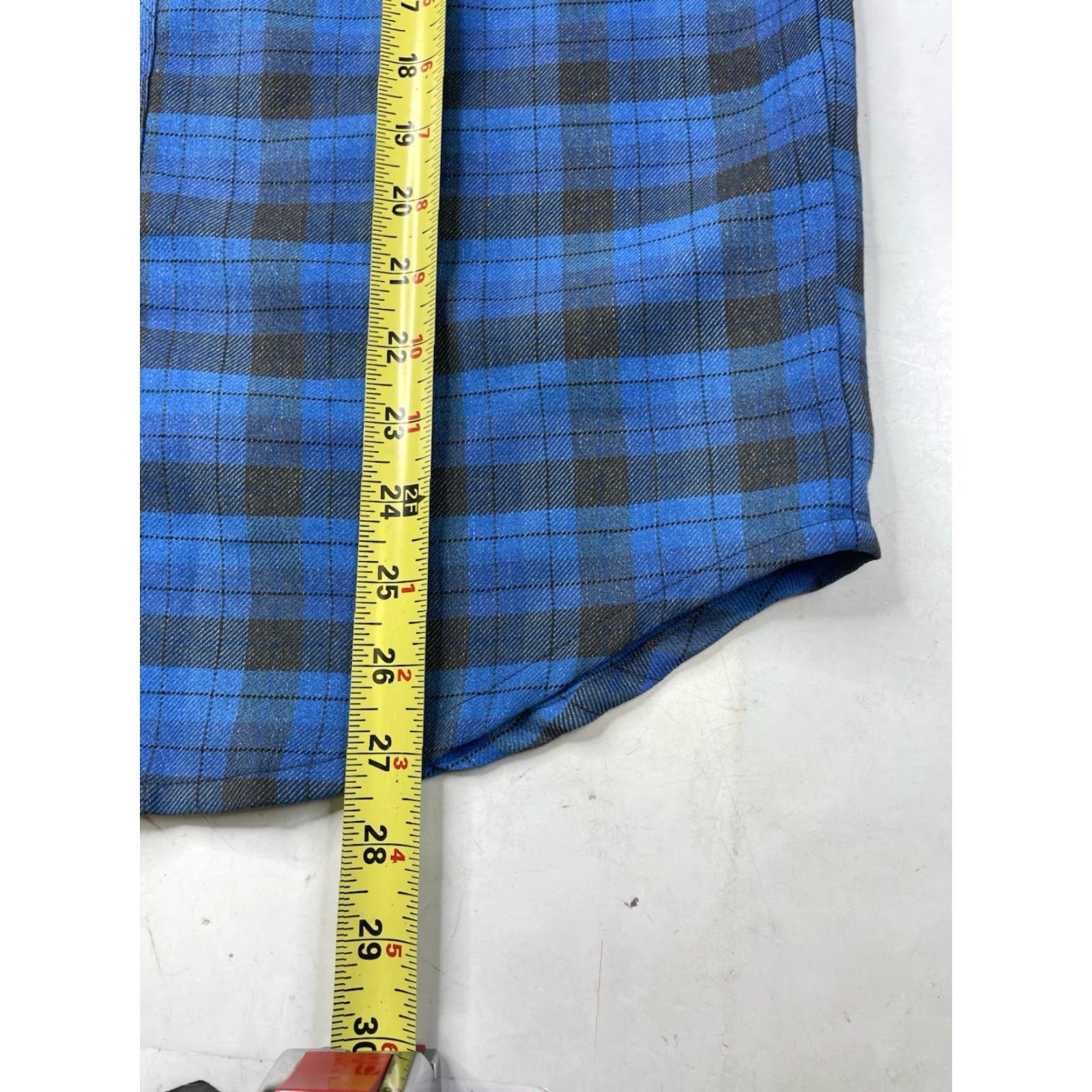 Mammut Mammut Shirt Mens Small Blue Plaid Flannel Hiking Trail Button Up Outdoors Size US S / EU 44-46 / 1 - 6 Thumbnail