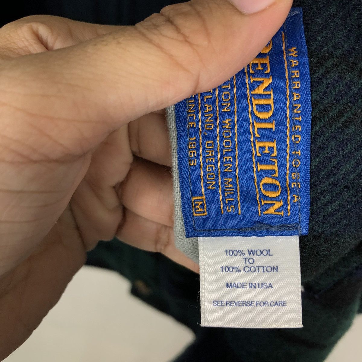 Pendleton 🔥90’s Reversible Jacket Hunting Tartan Design Pendleton USA Size US M / EU 48-50 / 2 - 19 Thumbnail