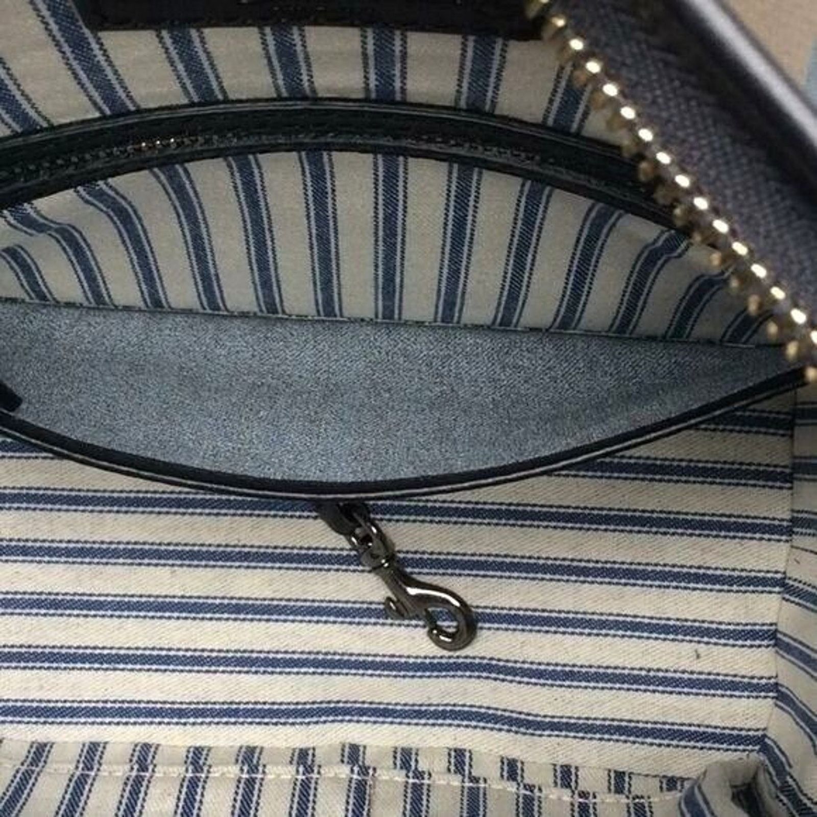 Dooney & Bourke Dooney & Bourke Womens Woven Black Leather Shoulder bag Size ONE SIZE - 5 Thumbnail