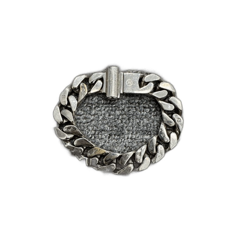 Louis Vuitton Silver Cuban Bracelet