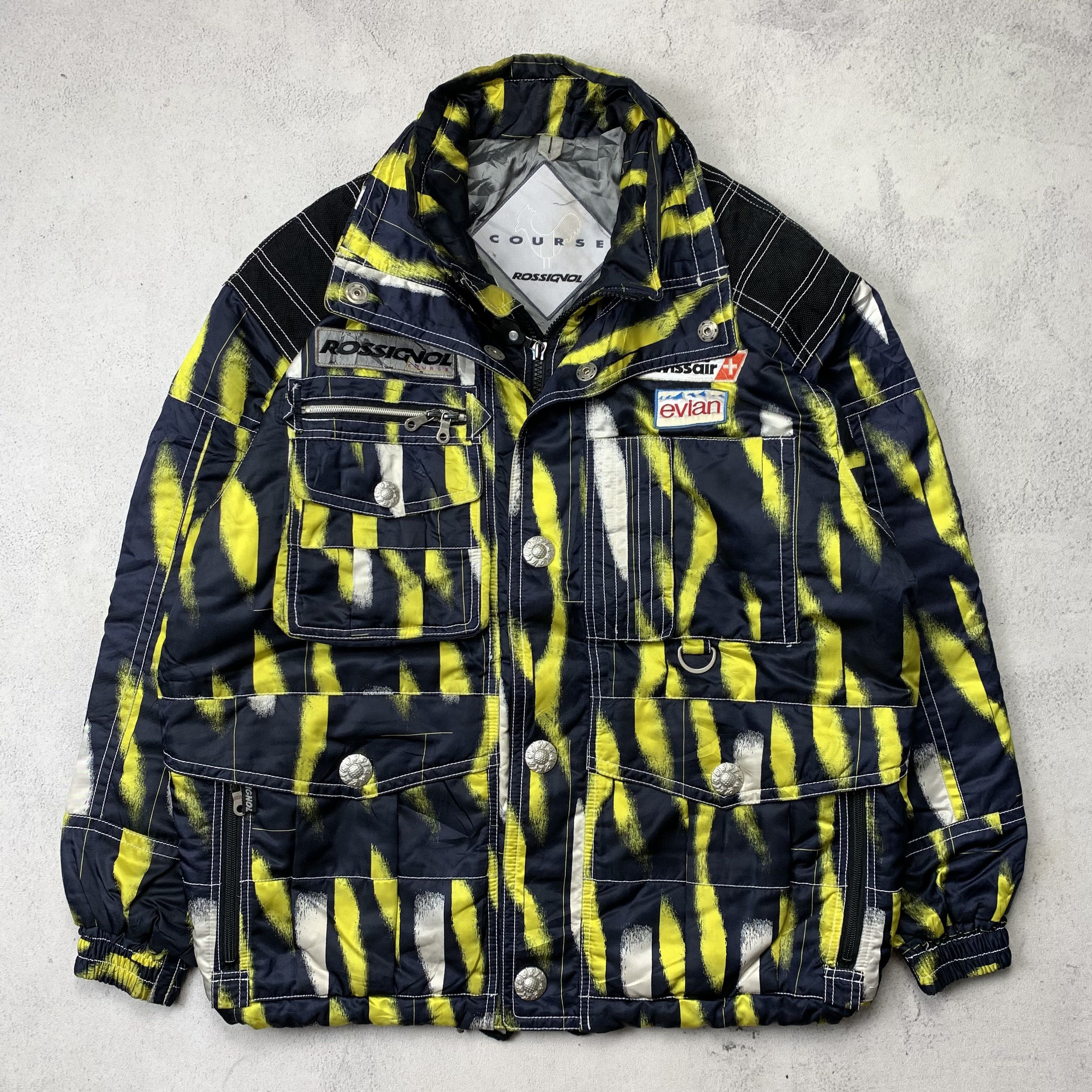 image of Rossignol Course Ski Jacket in Black, Men's (Size Large)