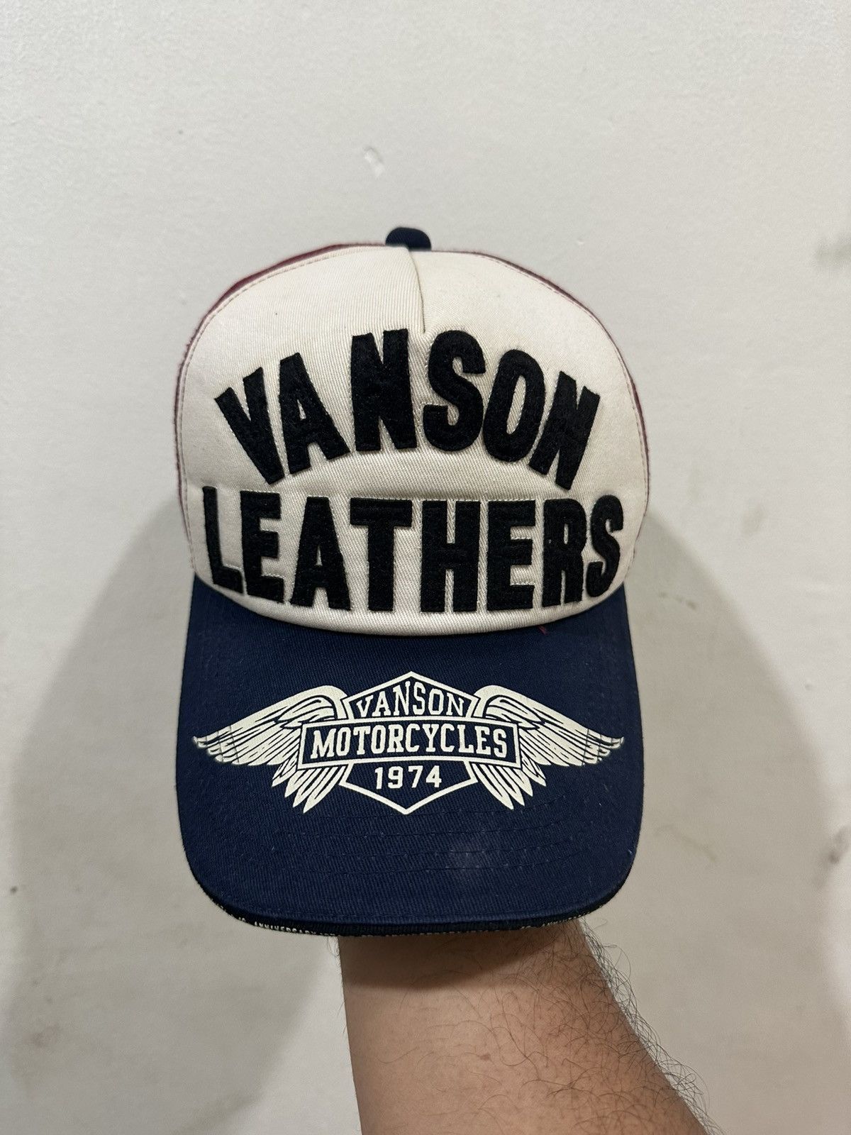 Vanson Leathers 40th Anniversary Vanson Leather Motorcycles Trucker Hat Size ONE SIZE - 2 Thumbnail