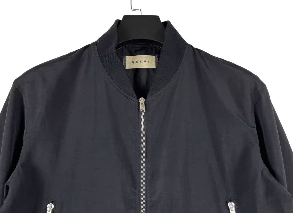 Marni Marni Bomber Jacket Four-Pocket Zip Bomber J31 Size US S / EU 44-46 / 1 - 3 Thumbnail