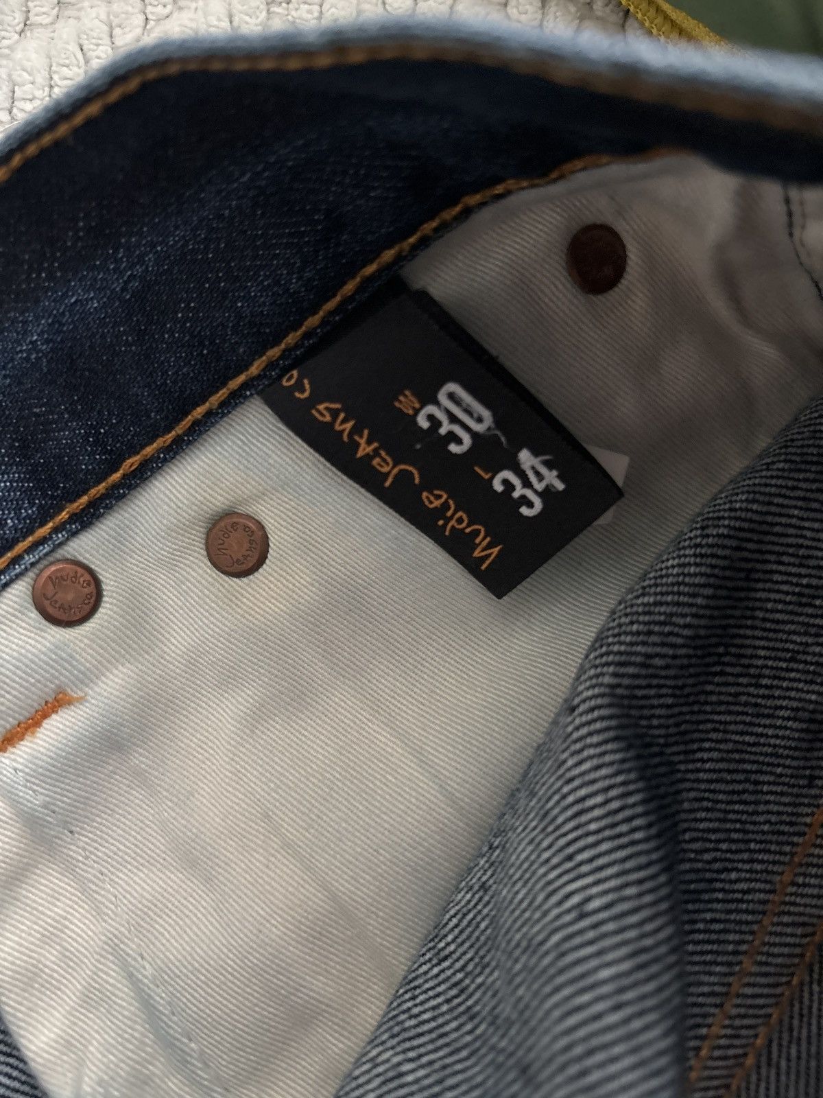 Nudie Jeans Nudie Denim Lean Dean Raw Dry Japan Selvedge Size US 30 / EU 46 - 8 Thumbnail