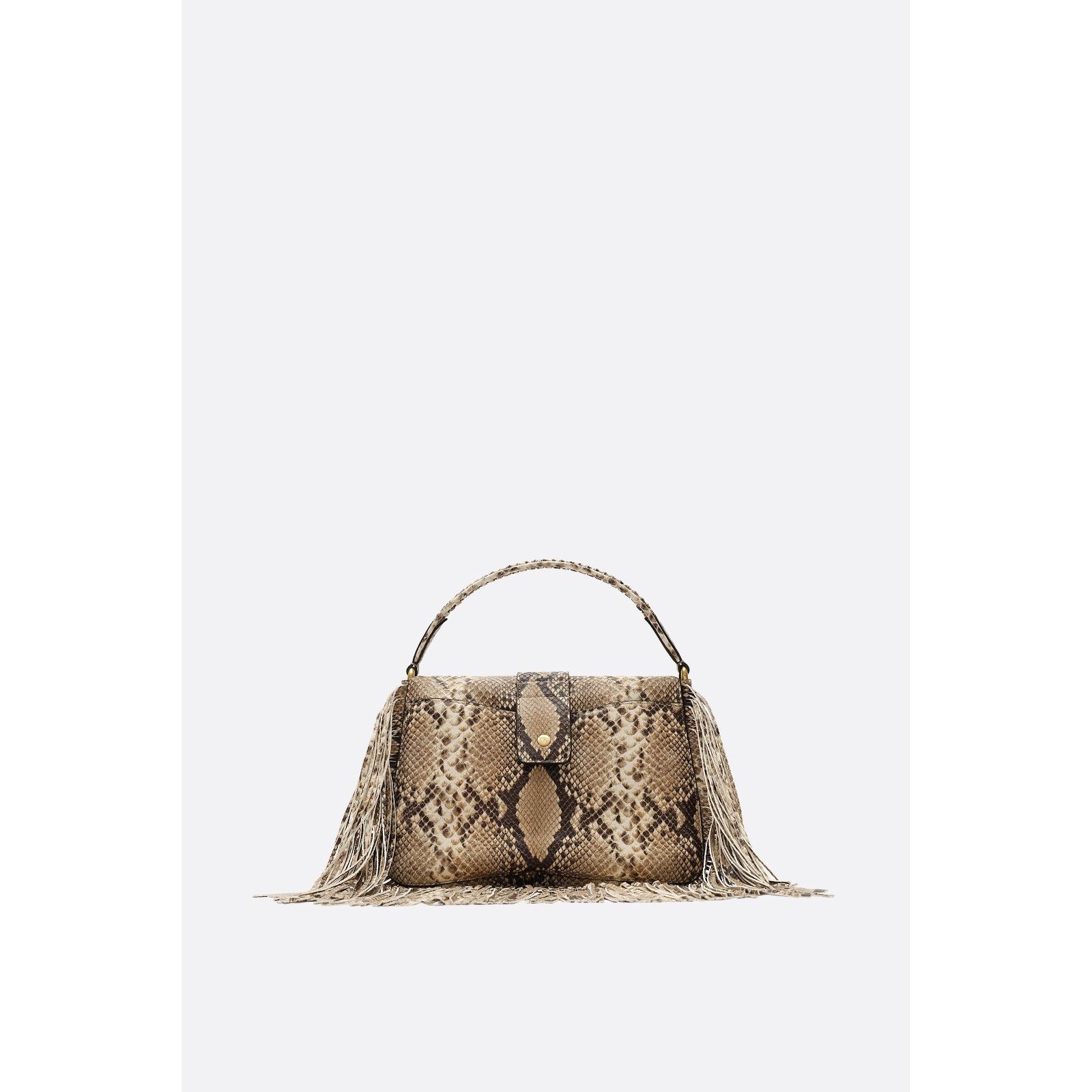 Burberry BURBERRY Rider Small Beige Top Handle Bag New Size ONE SIZE - 3 Thumbnail