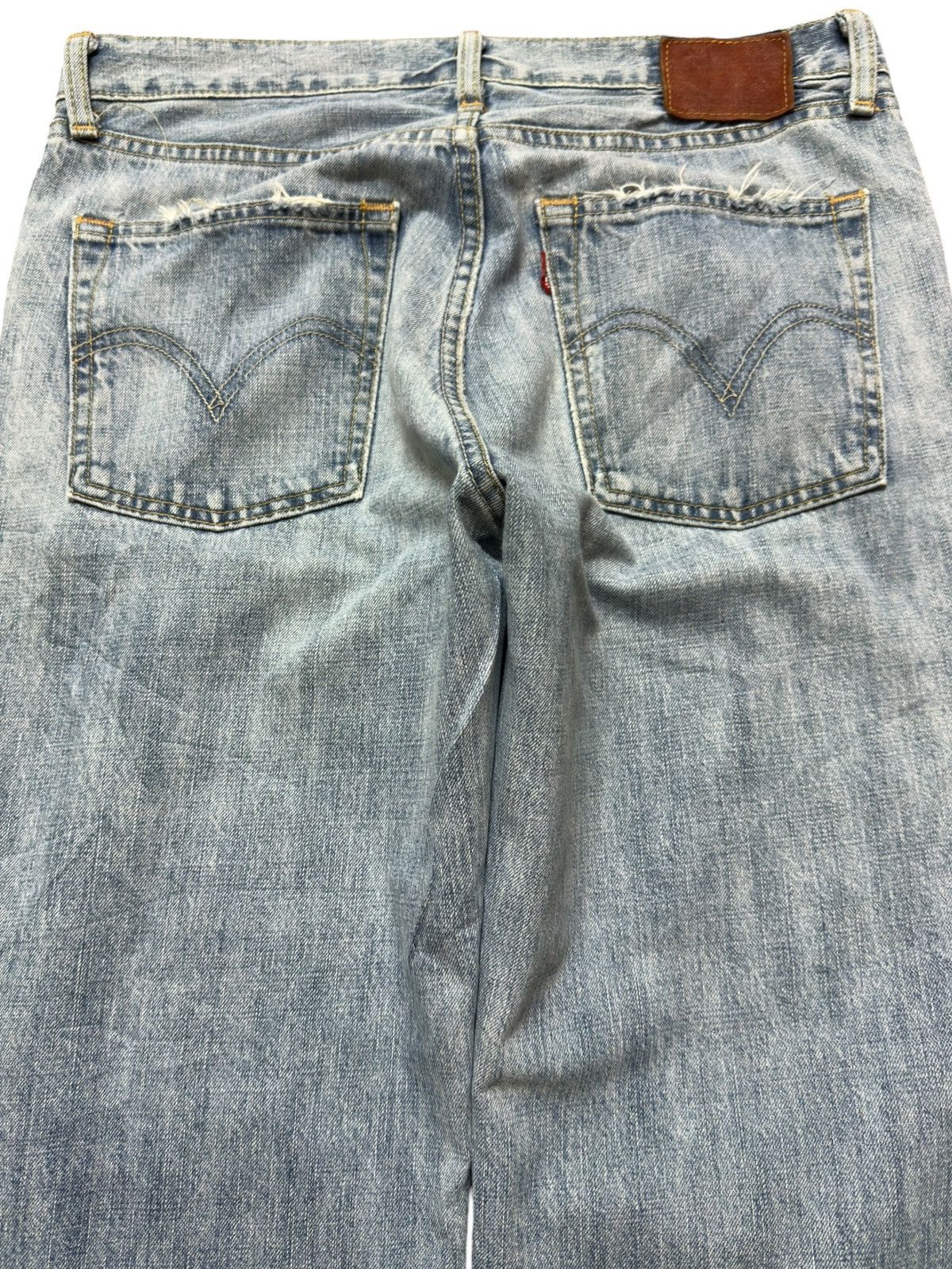 Levi's Vintage Clothing Vintage Levi’s 502 Faded Ripped Distressed Denim Size US 32 / EU 48 - 4 Thumbnail