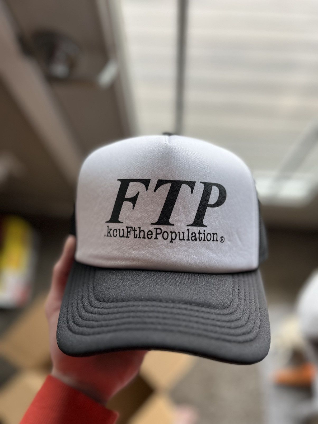 Fuck The Population FTP Smiley Face Hat | Grailed
