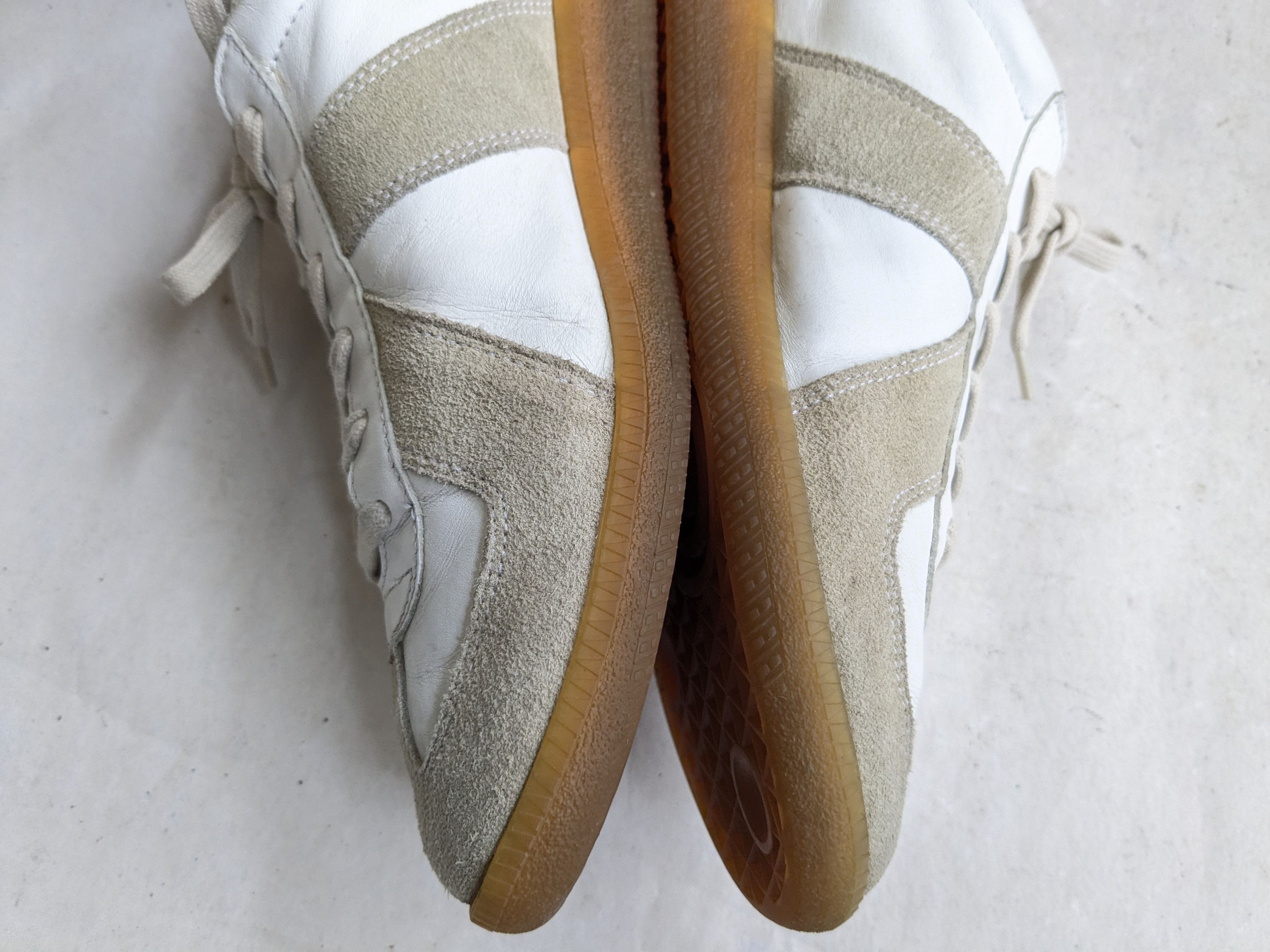 Maison Margiela Margiela GAT Replica White Gray 9 42 Low Tops Size US 9 / EU 42 - 12 Thumbnail