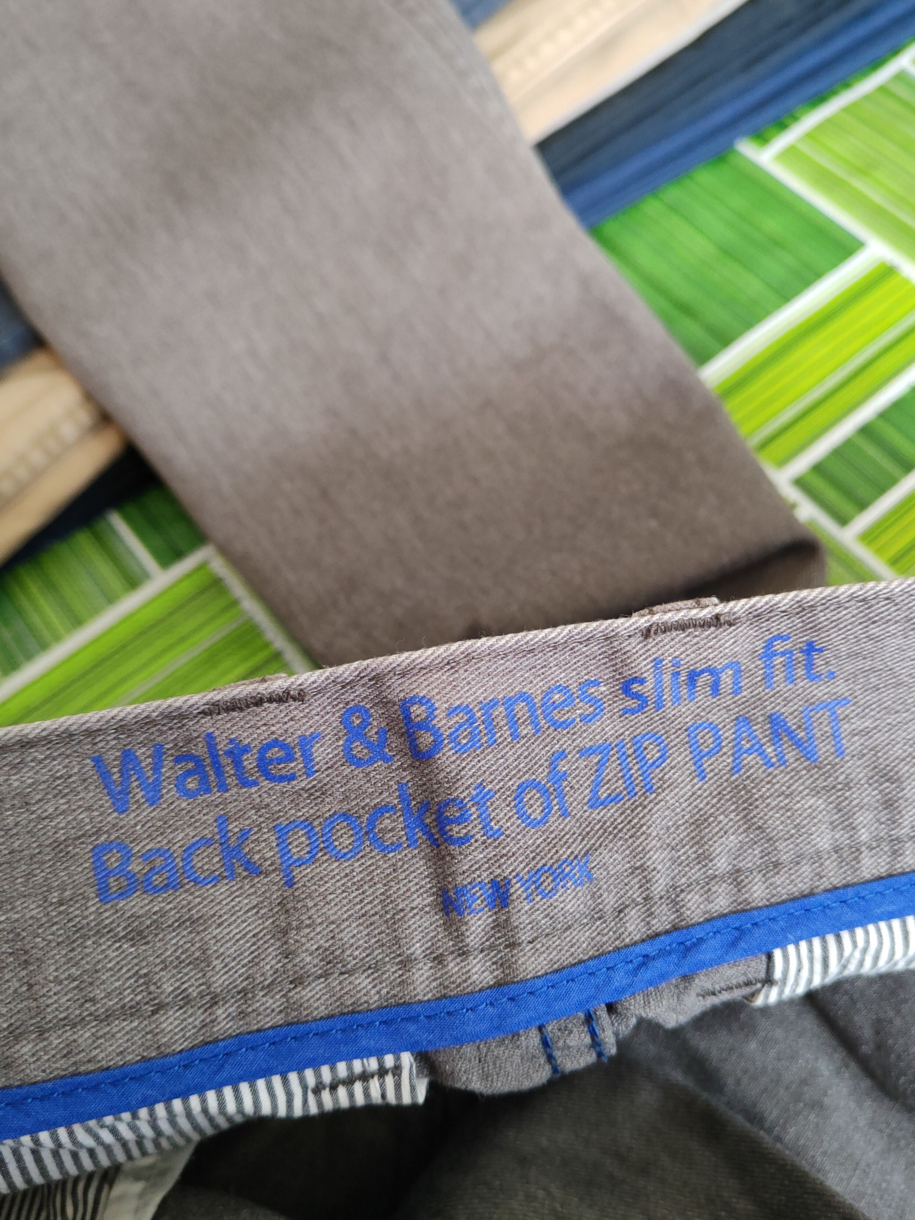 Japanese Brand × Vintage Walter & Barnes-Confirm Gray faded Casual Pants #S1462 Size 31" - 14 Thumbnail