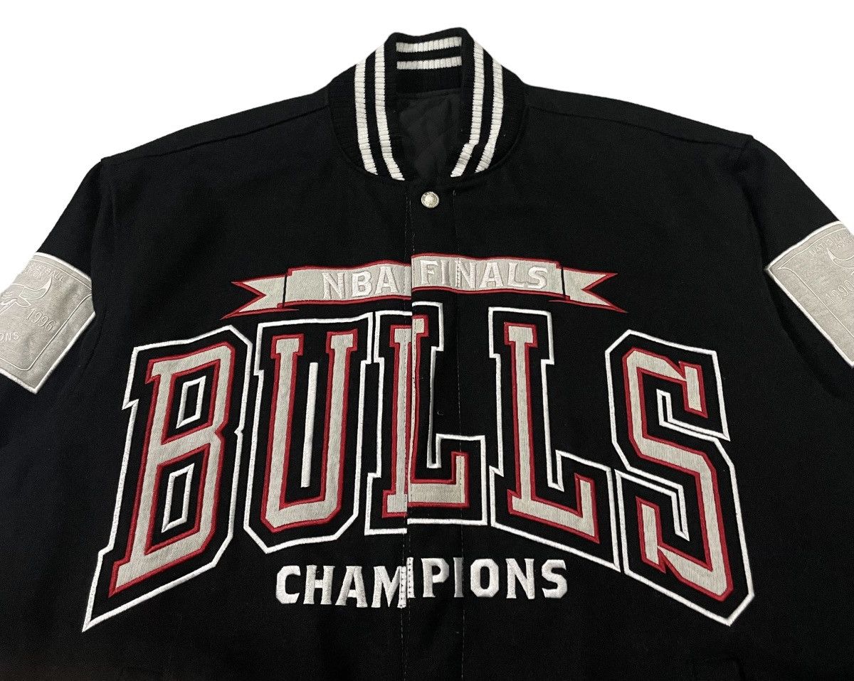 NBA Vintage Chicago Bulls X Jeff Hamilton NBA Wool Varsity Size US S / EU 44-46 / 1 - 13 Thumbnail