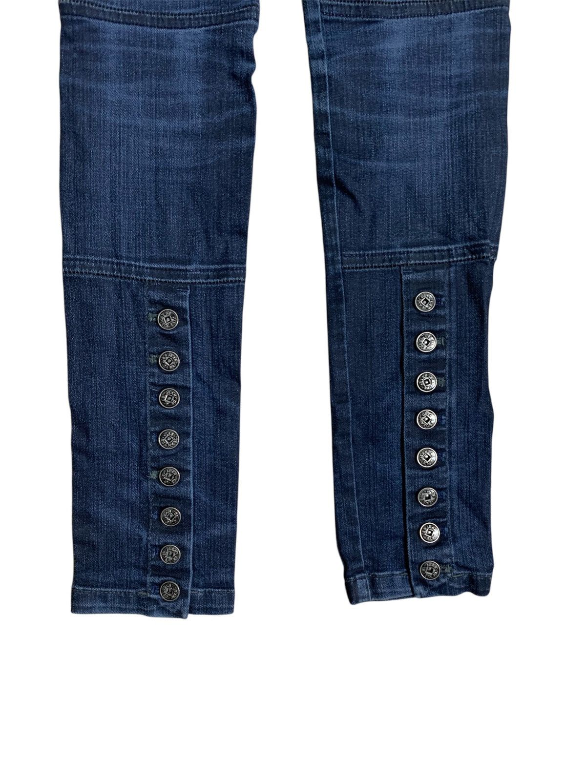 Marithe + Francois Girbaud Marithe+francois girbaud dark blue skinny jeans Size 29" - 4 Thumbnail