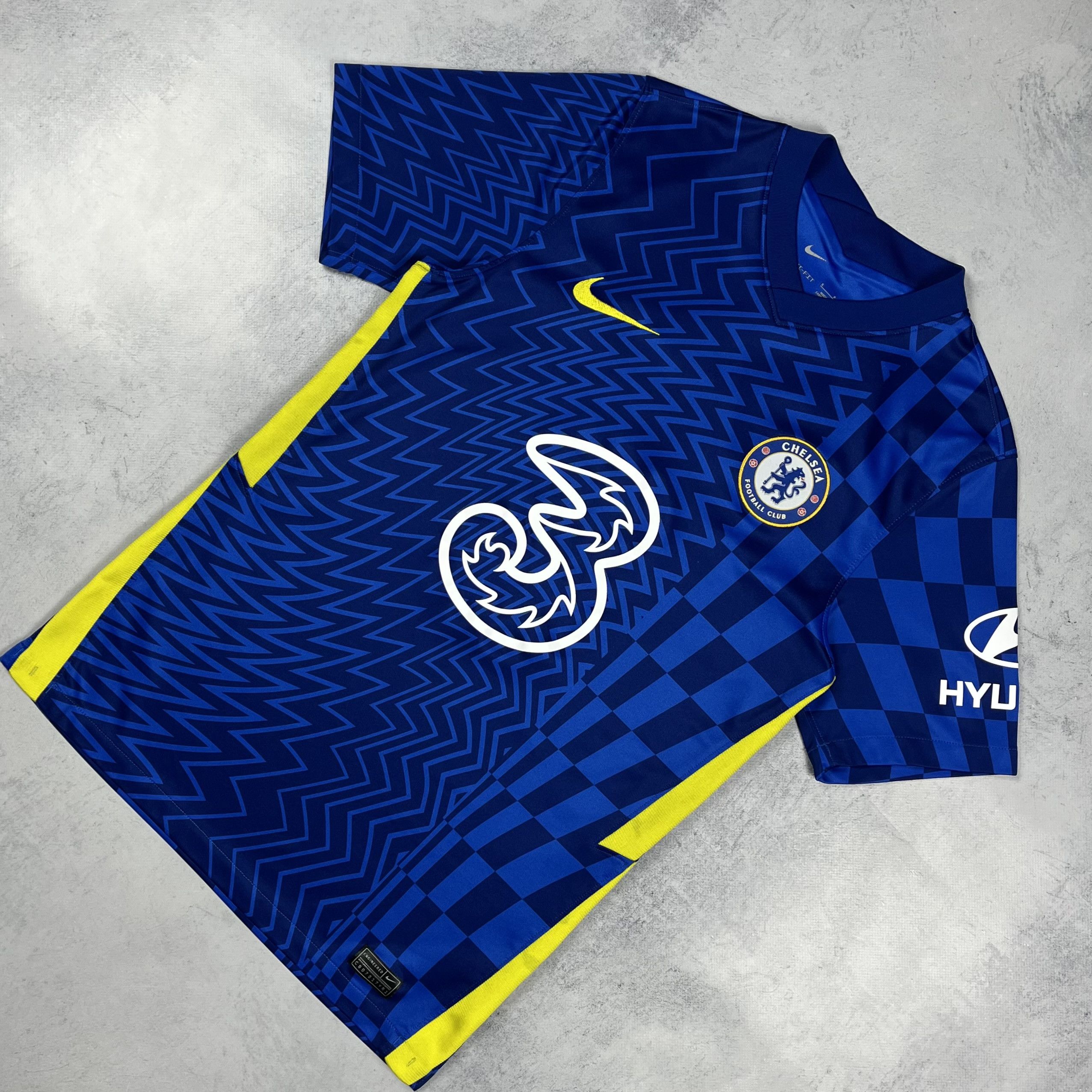 Nike FC Chelsea Nike Home Kit Soccer Jersey Shirt 2021/2022 Size US S / EU 44-46 / 1 - 1 Thumbnail