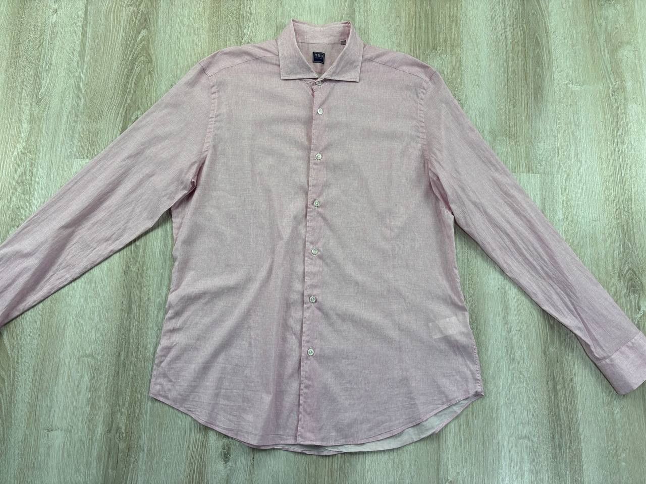 Designer × Fedeli Mens shirt Fedeli Size 44/17 1/2 Size US S / EU 44-46 / 1 - 2 Thumbnail