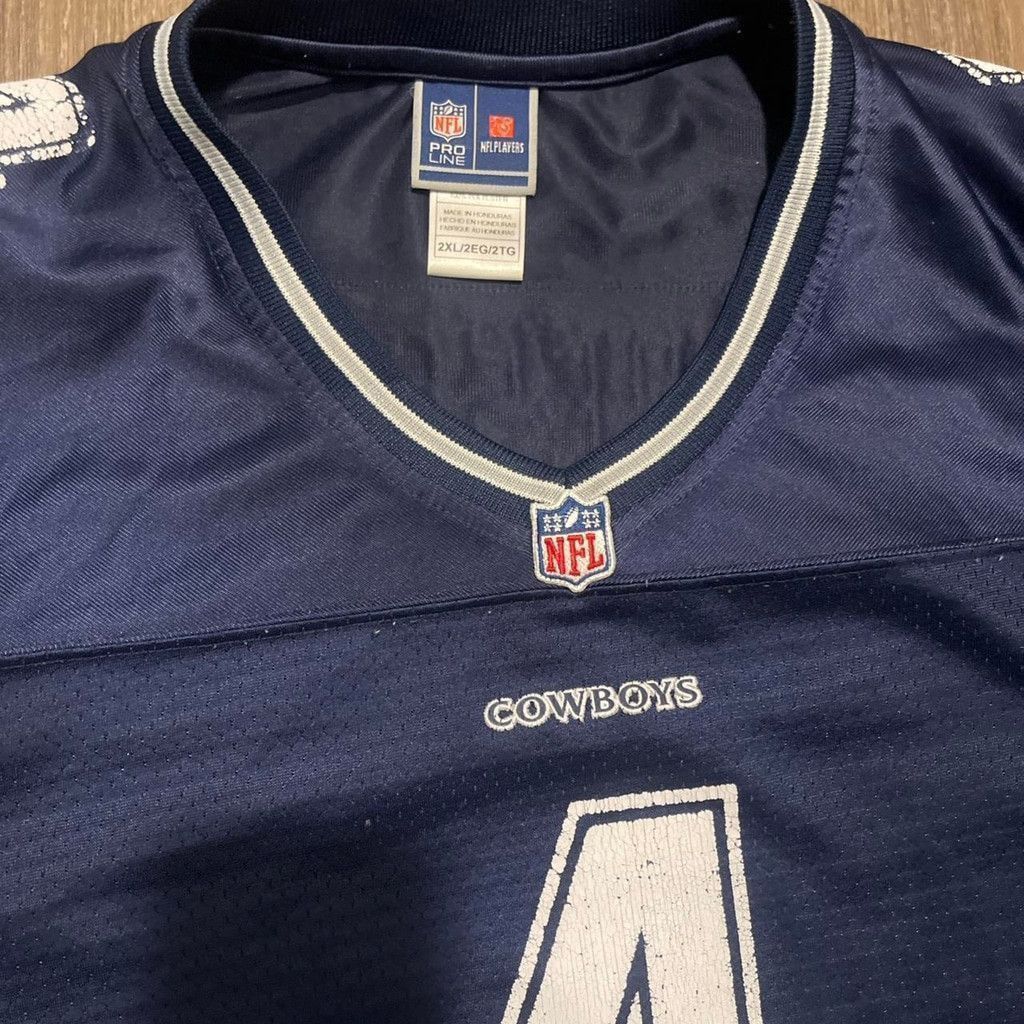 NFL Dallas Cowboys Prescott navy and white jersey size 2XL Size US XXL / EU 58 / 5 - 3 Thumbnail
