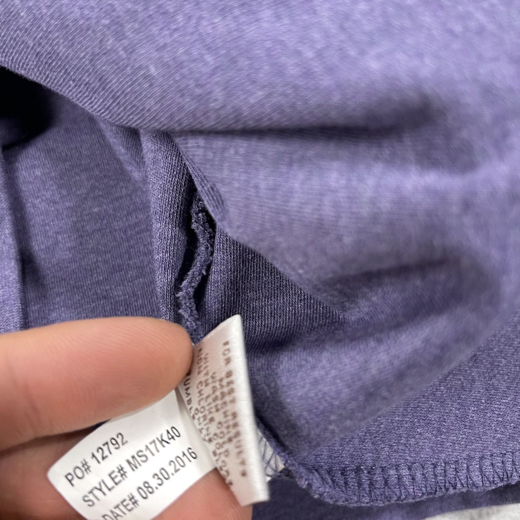 Peter Millar Peter Millar Sweater Mens Large Purple Golf 100% Cotton Interlock 1/4 Zip Size US L / EU 52-54 / 3 - 6 Thumbnail