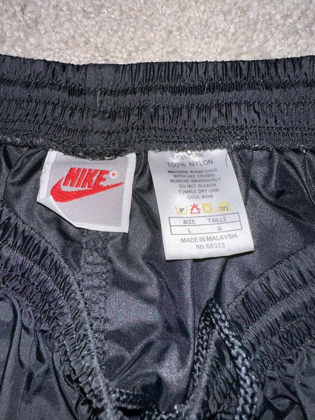 Nike × Vintage Vintage 90’s Nike Windbreaker Track Pants Size US 34 / EU 50 - 6 Thumbnail