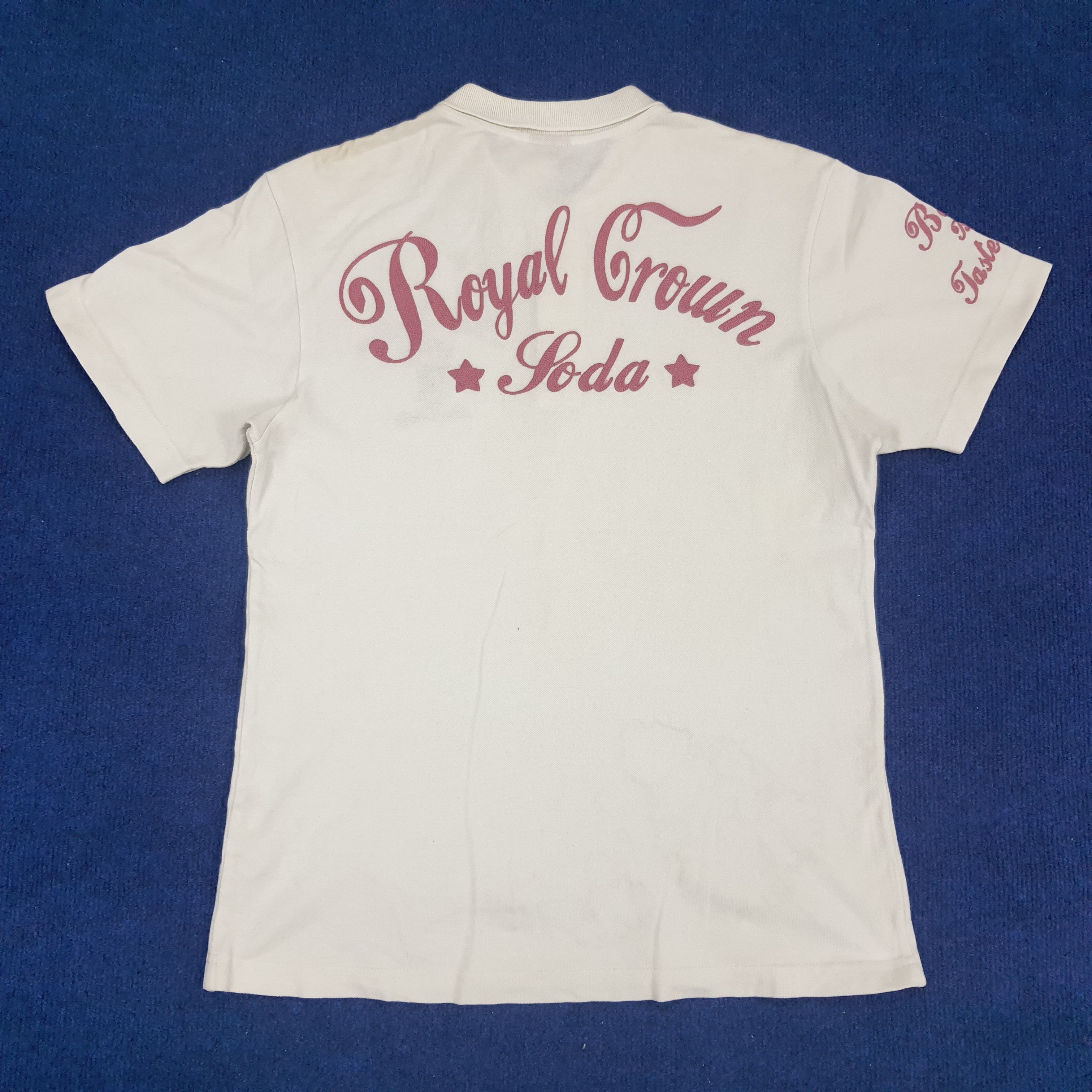 Studio D'Artisan × Vintage Vintage Studio D'Artisan Royal Crown Soda Polo Shirt Size US S / EU 44-46 / 1 - 1 Thumbnail