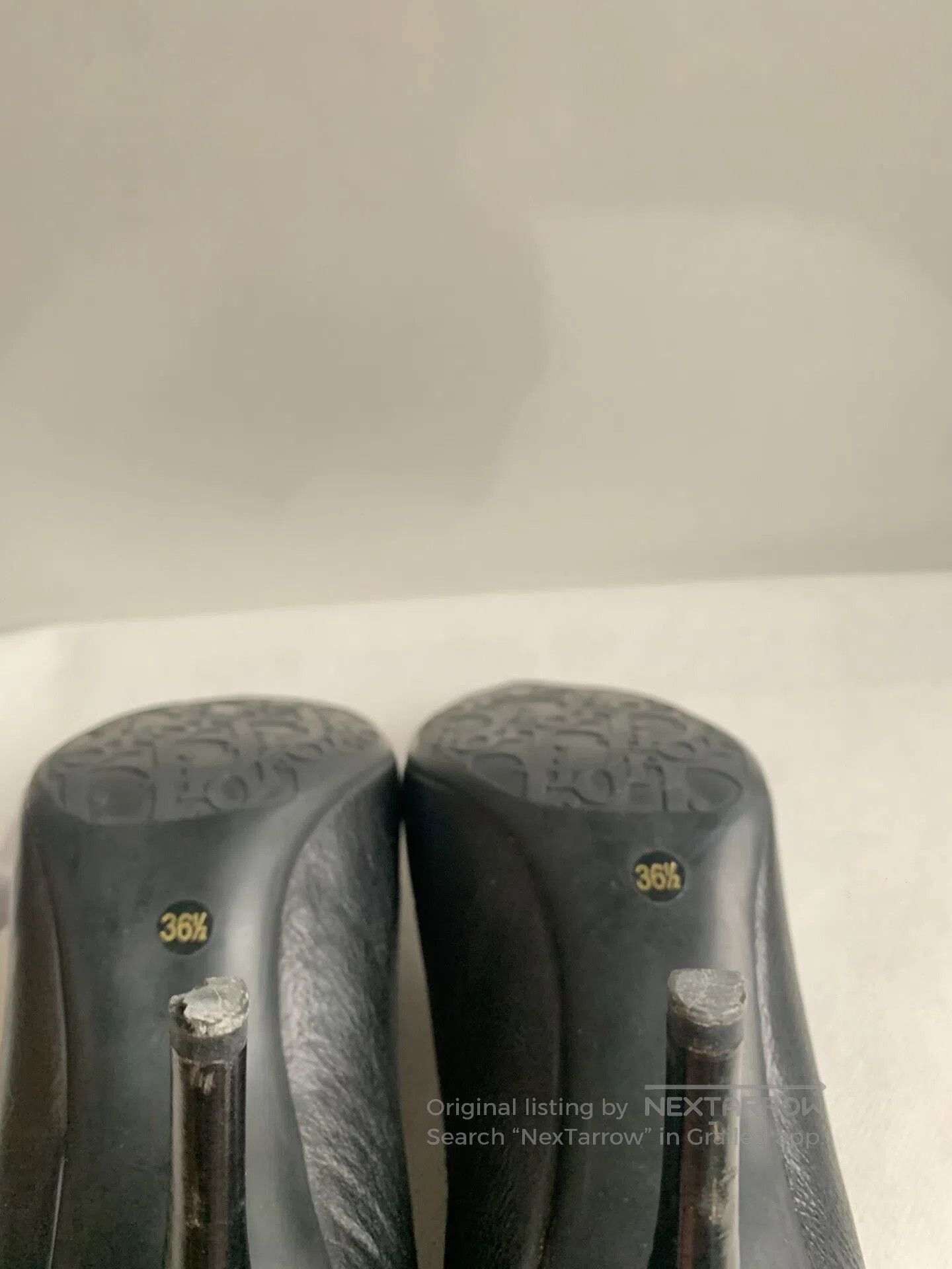 Dior Dior Vintage John Galliano Black Heels. Size US 5 / IT 35 - 8 Thumbnail