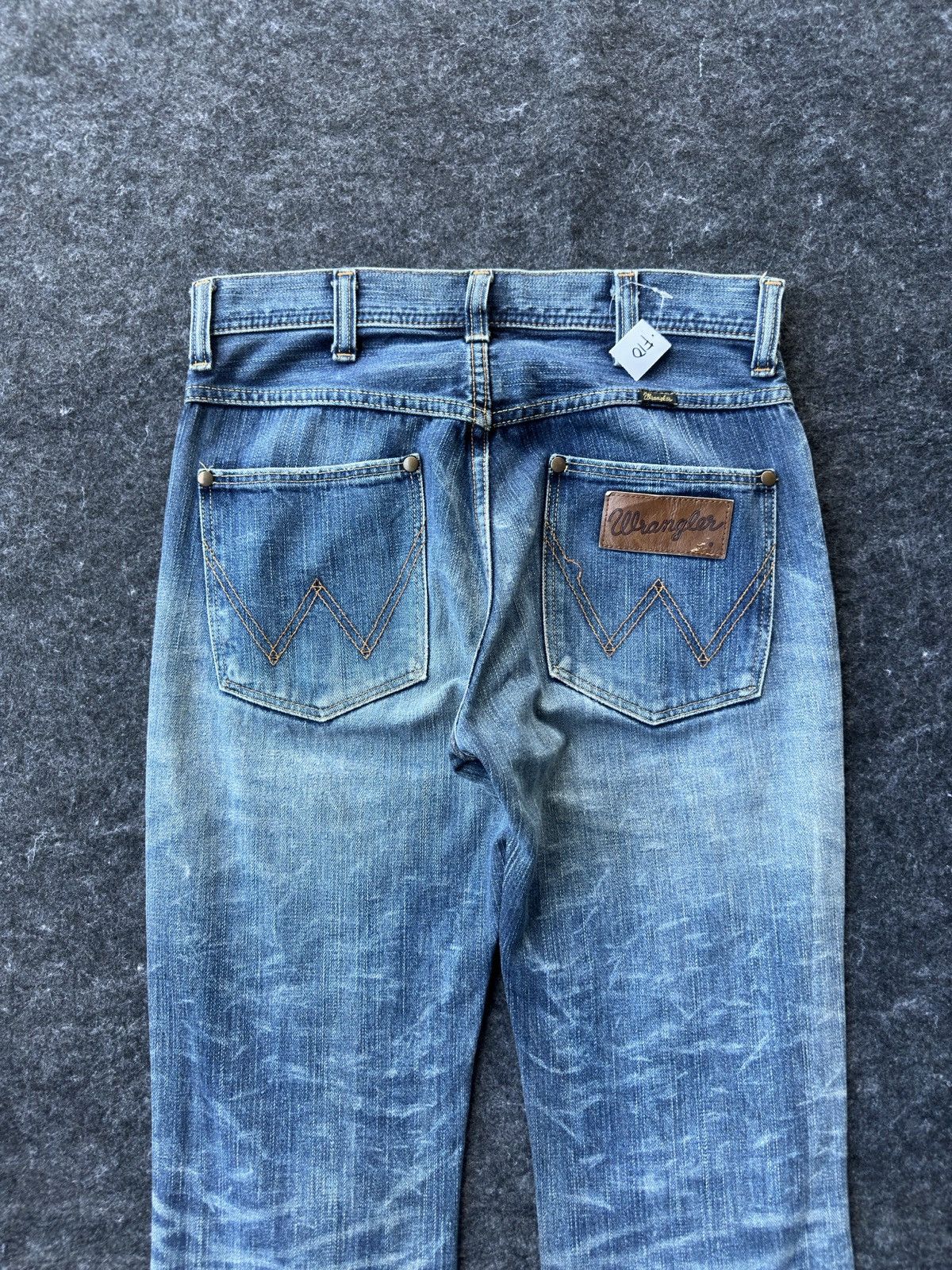 Wrangler Wrangler Flare Faded Washed Vintage Denim D356 Size US 29 - 6 Thumbnail