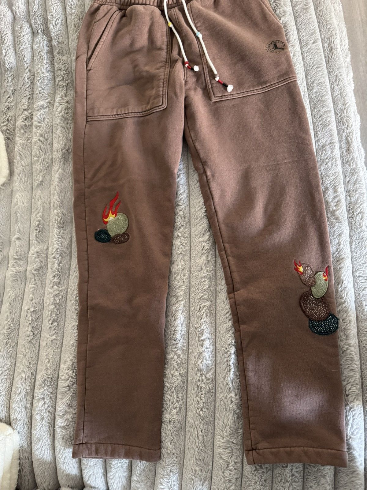 Nike × Travis Scott cactus jack travis scott jordan fleece pants archaeo nike Size US 30 / EU 46 - 25 Thumbnail