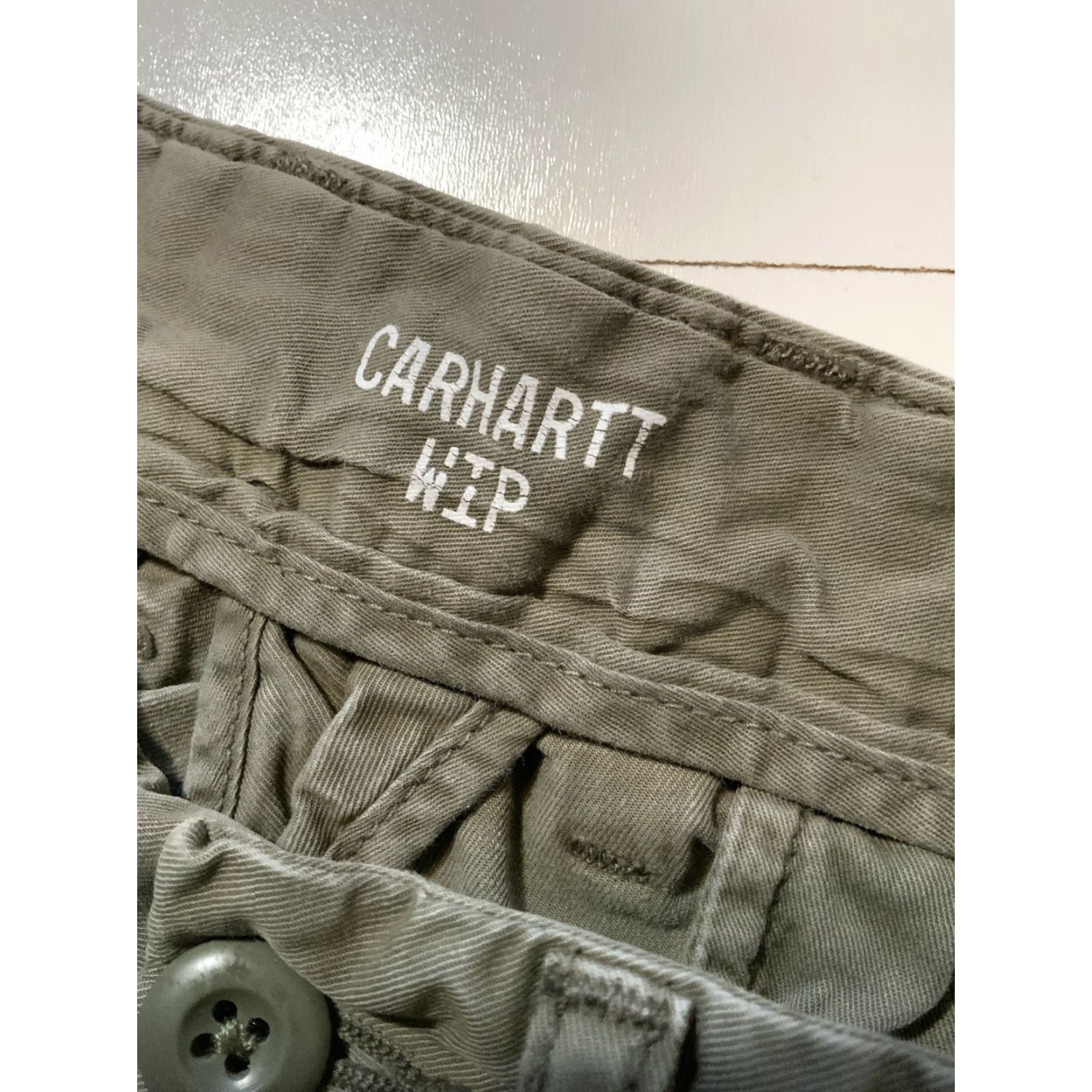 Carhartt Wip Carhartt WIP Work In Progress John Olive Cotton Chino High Cut Shorts Sz. 28 Size US 28 / EU 44 - 5 Thumbnail