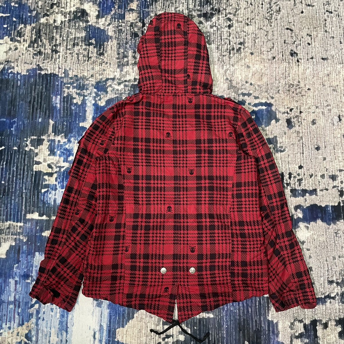 14th Addiction 🇯🇵 Vintage Batsu Studio Gothic Punk Skull Hood Zipper Jacket Size US S / EU 44-46 / 1 - 13 Thumbnail