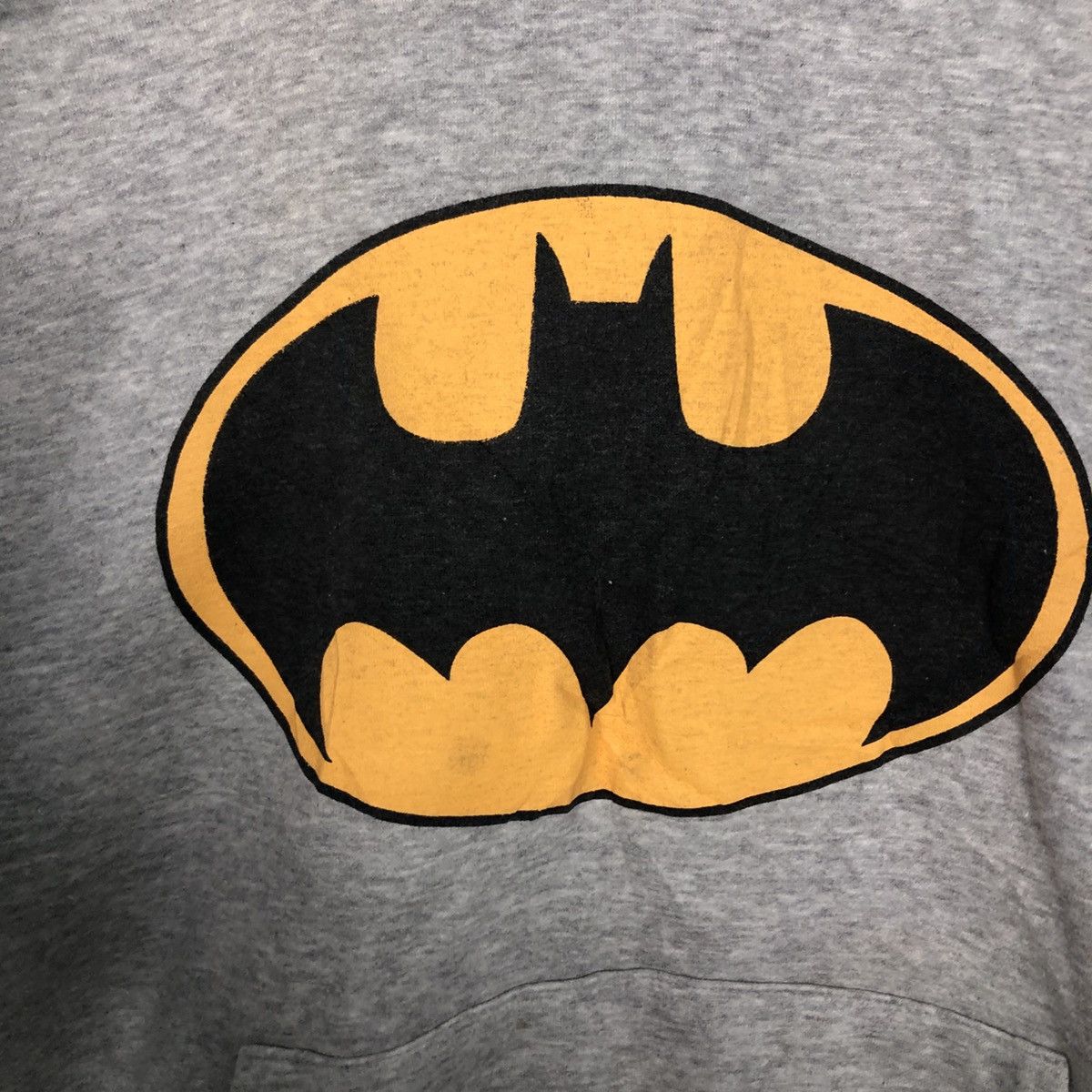 Japanese Brand 📌Vintage Hoodie Pull Over Batman Big Logo Size US M / EU 48-50 / 2 - 16 Thumbnail