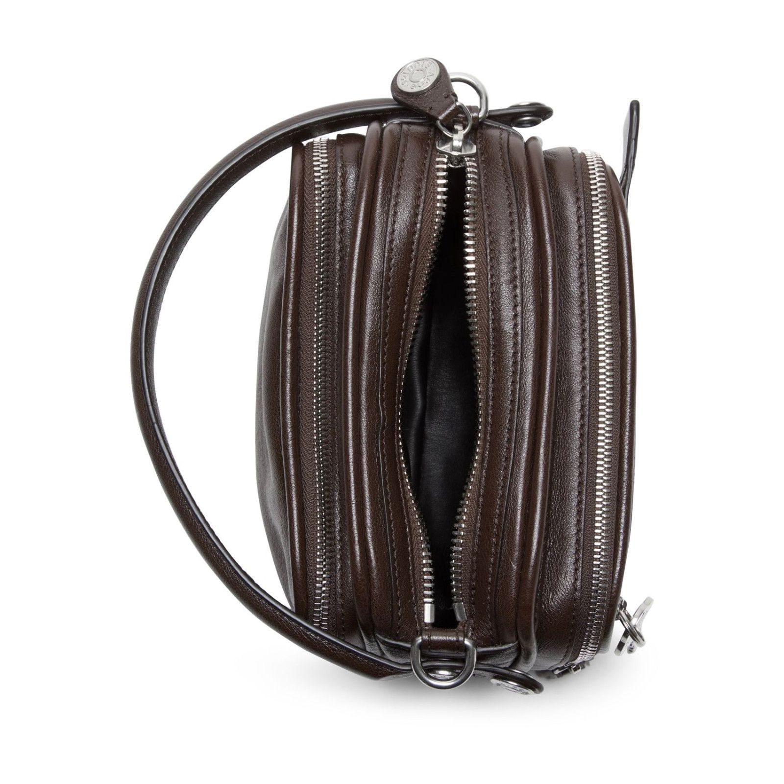 Acne Studios ACNE STUDIOS Camero CHOCOLATE BROWN Leather Shoulder Bag New Size ONE SIZE - 2 Thumbnail