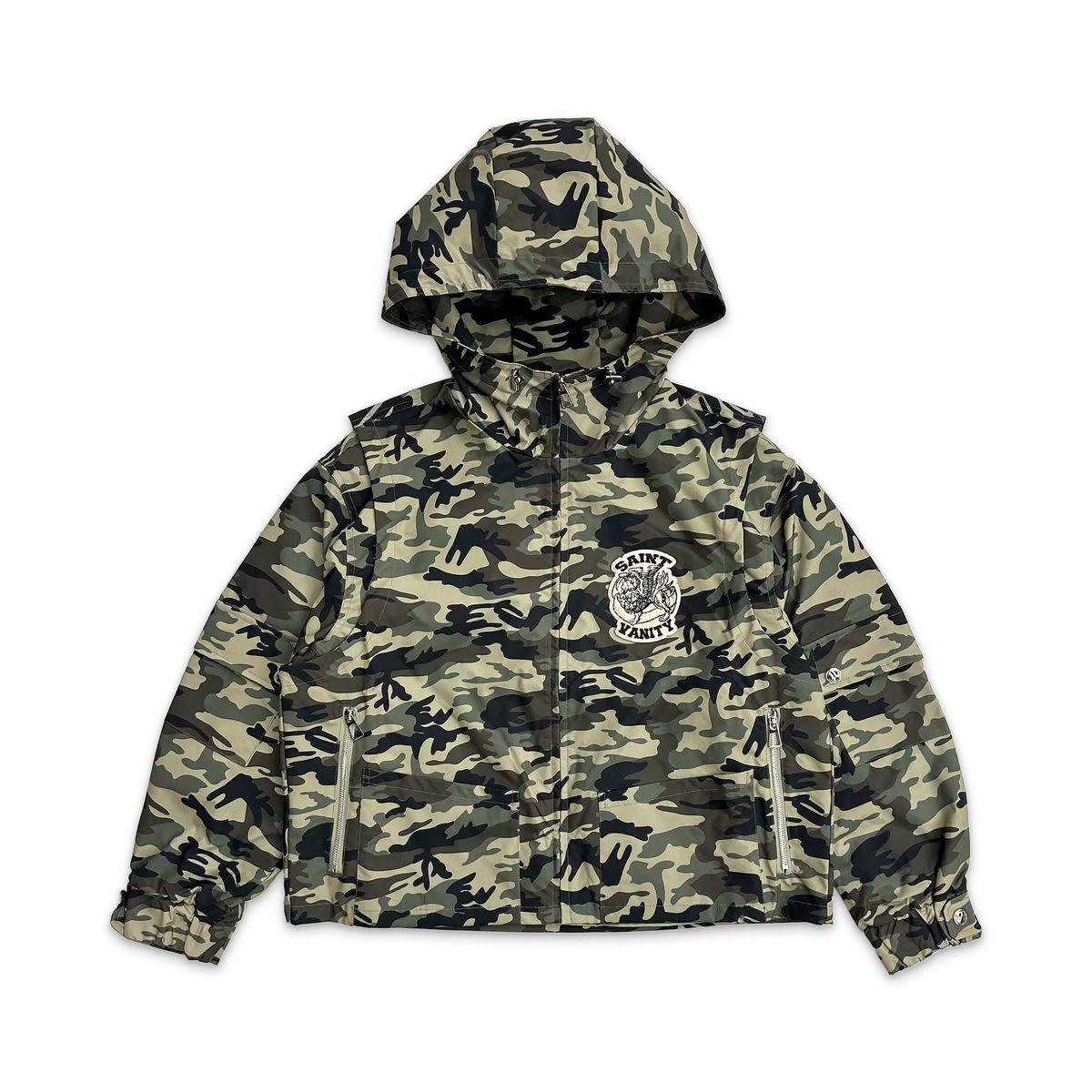 Saint Vanity Saint Vanity 'Camo Green' Nylon Jacket Size US M / EU 48-50 / 2 - 1 Preview