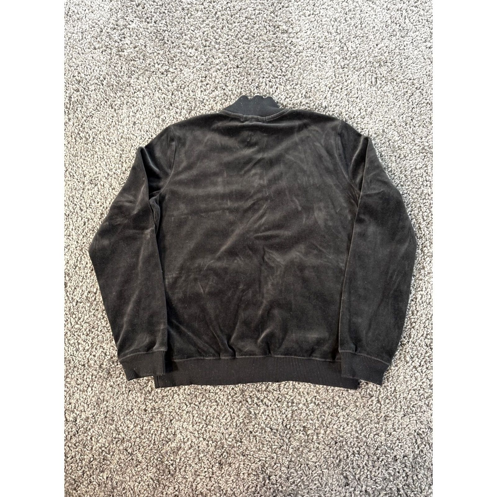 Ralph Lauren VINTAGE Ralph Lauren Jacket Womens Bomber Velvet Black M Button Gold Button Womens/女? Size M / US 6-8 / IT 42-44 - 5 Thumbnail