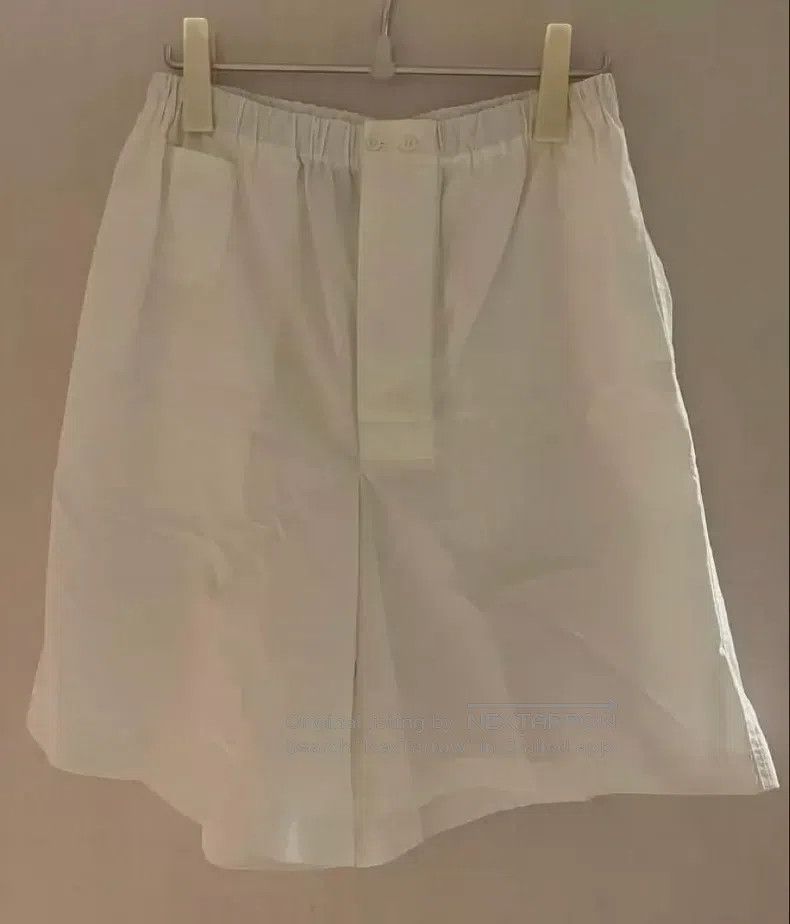 Loewe size M White cotton shorts